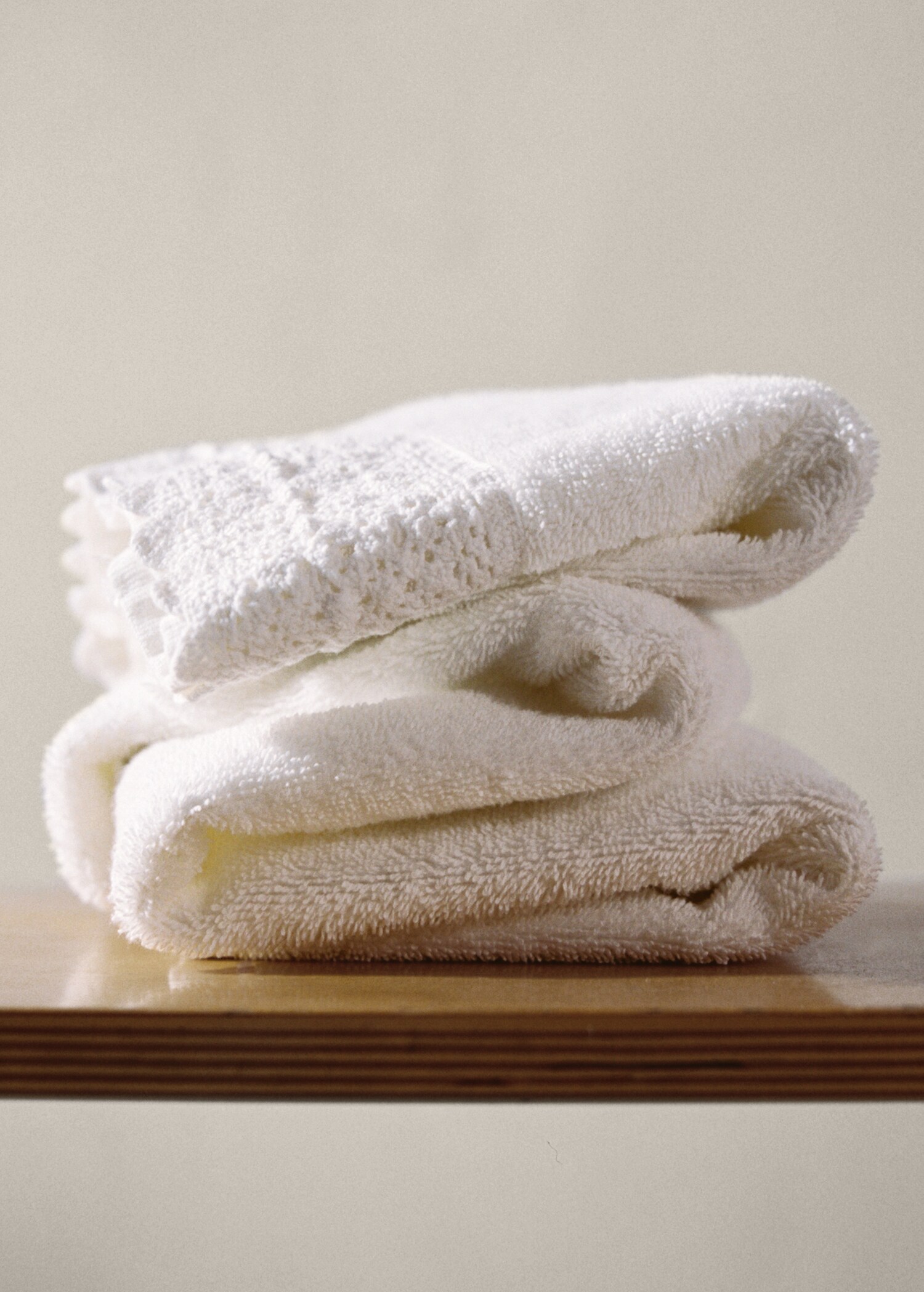 Cotton lace bath towel - Details of the article 6