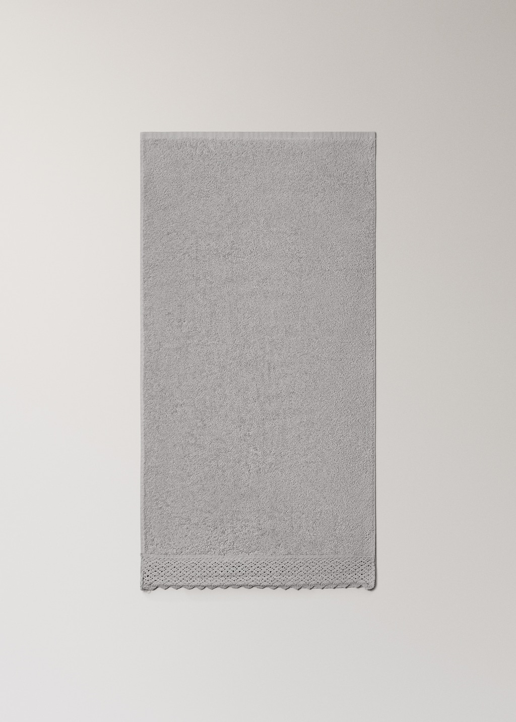 100% cotton lace washbasin towel