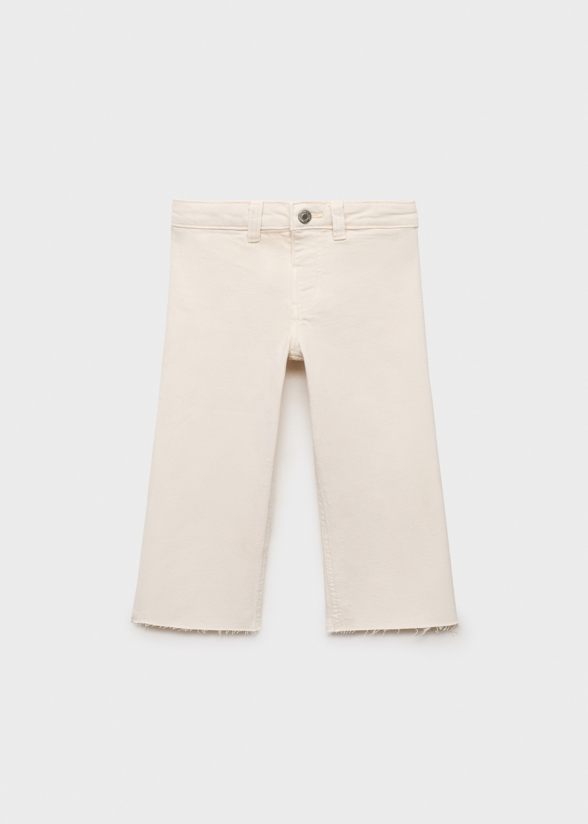 Cotton culotte jeans - Article without model