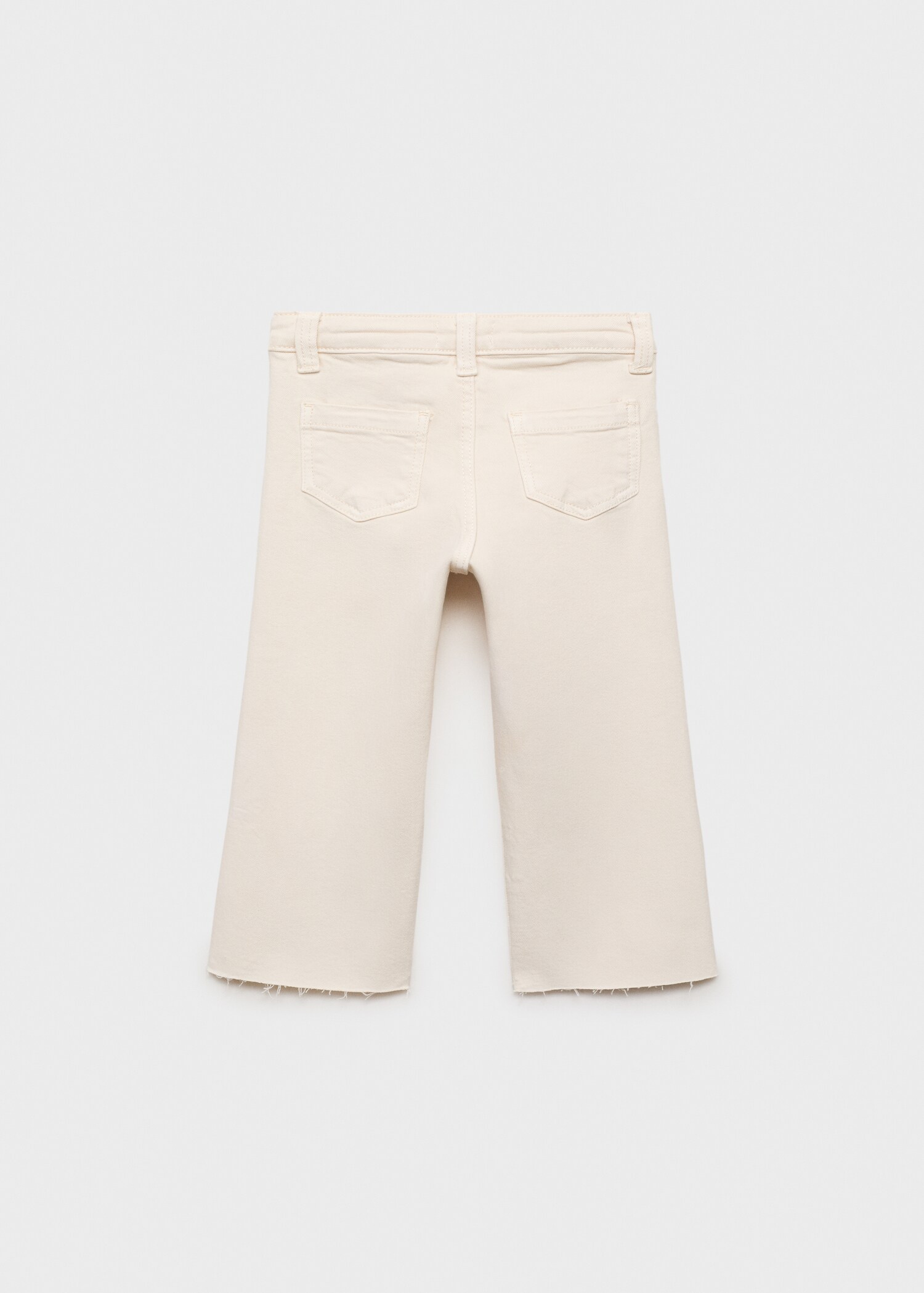 Jeans culotte algodón - Reverso del artículo