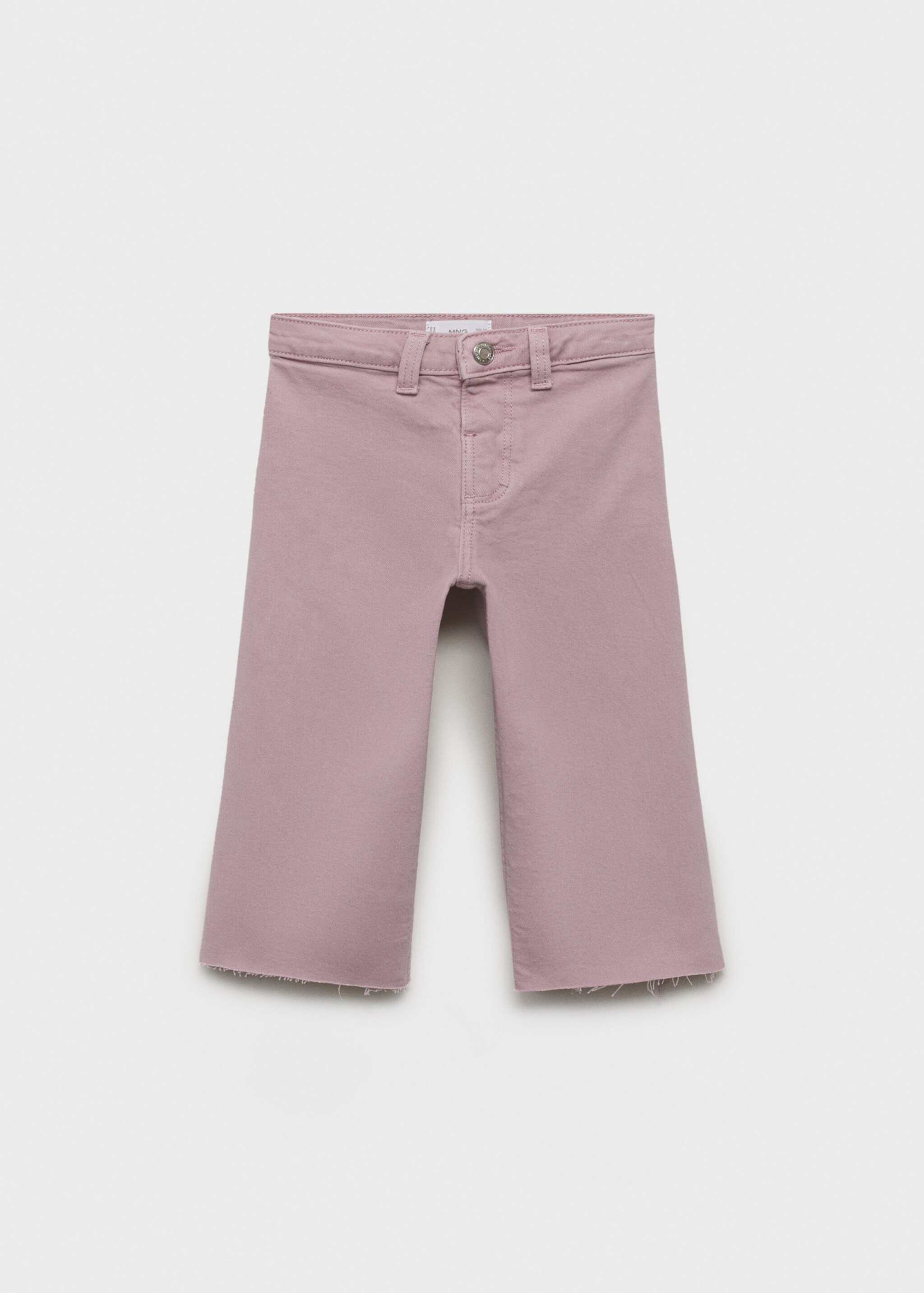 Cotton culotte jeans - Article without model
