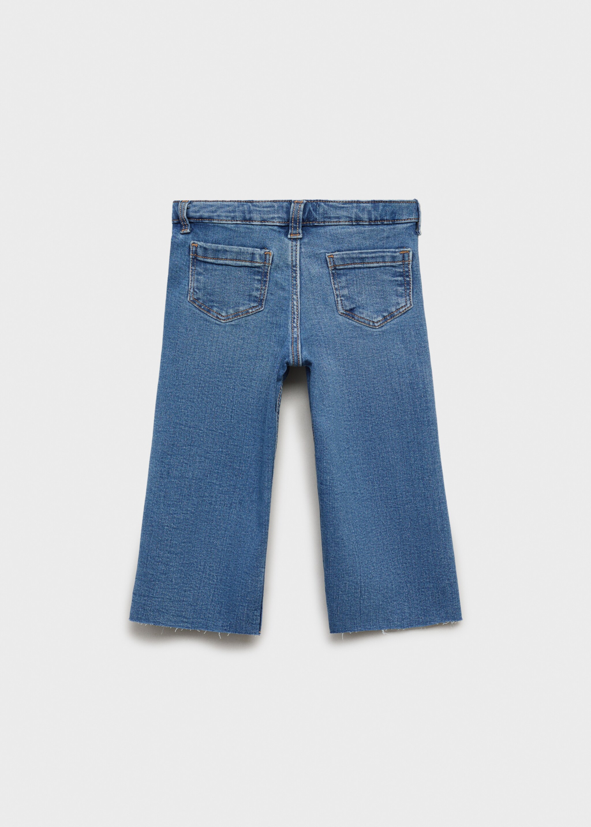 Jeans culotte algodón - Reverso del artículo