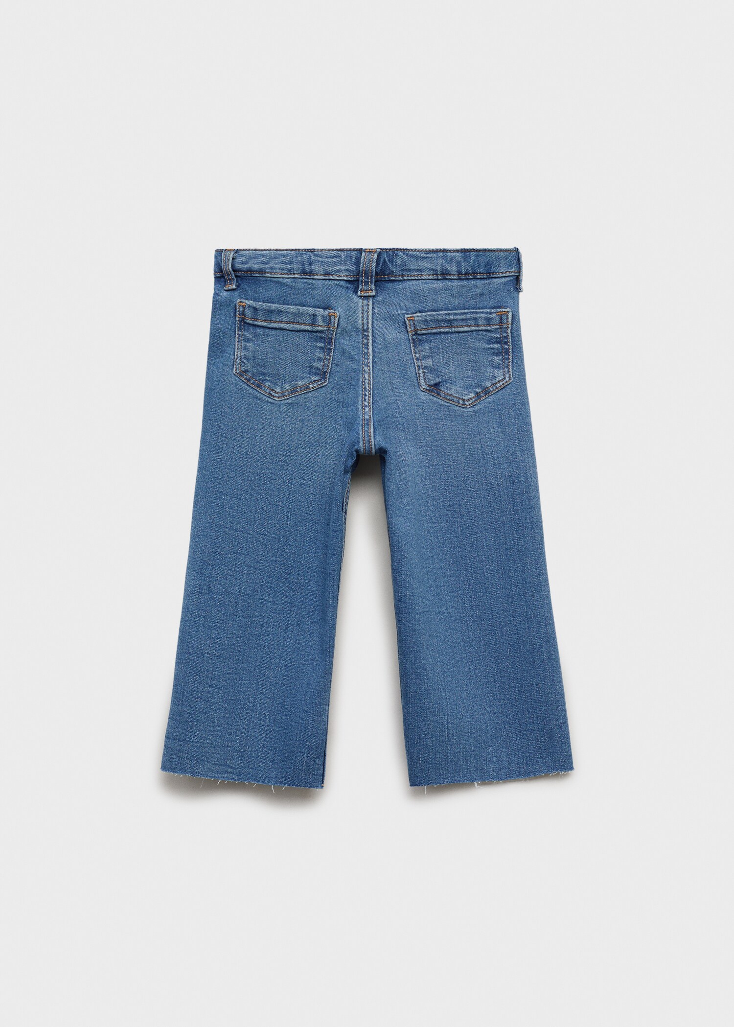 Jeans culotte algodón - Reverso del artículo
