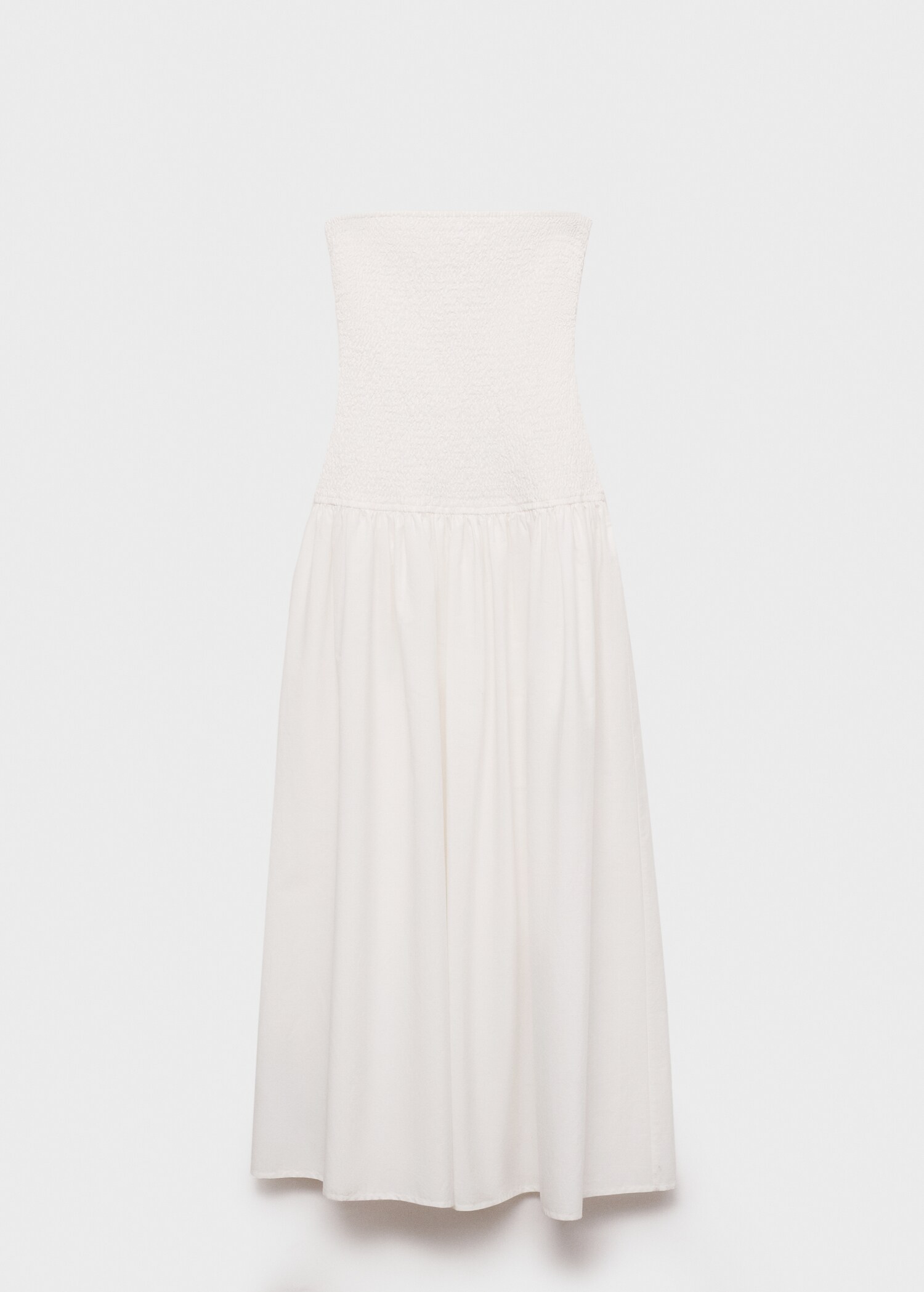 Strapless maxi-dress - Article without model