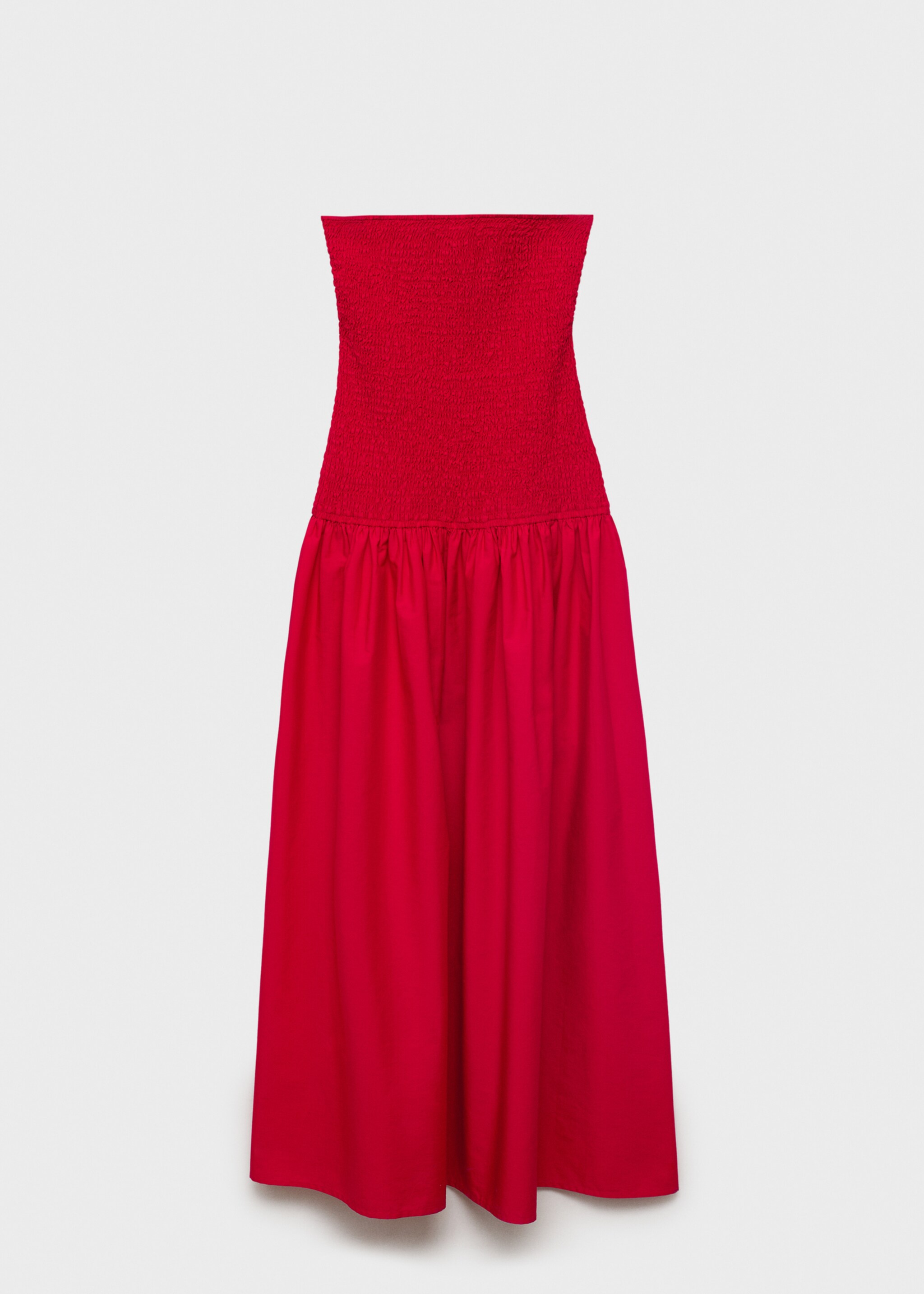 Strapless maxi-dress - Article without model