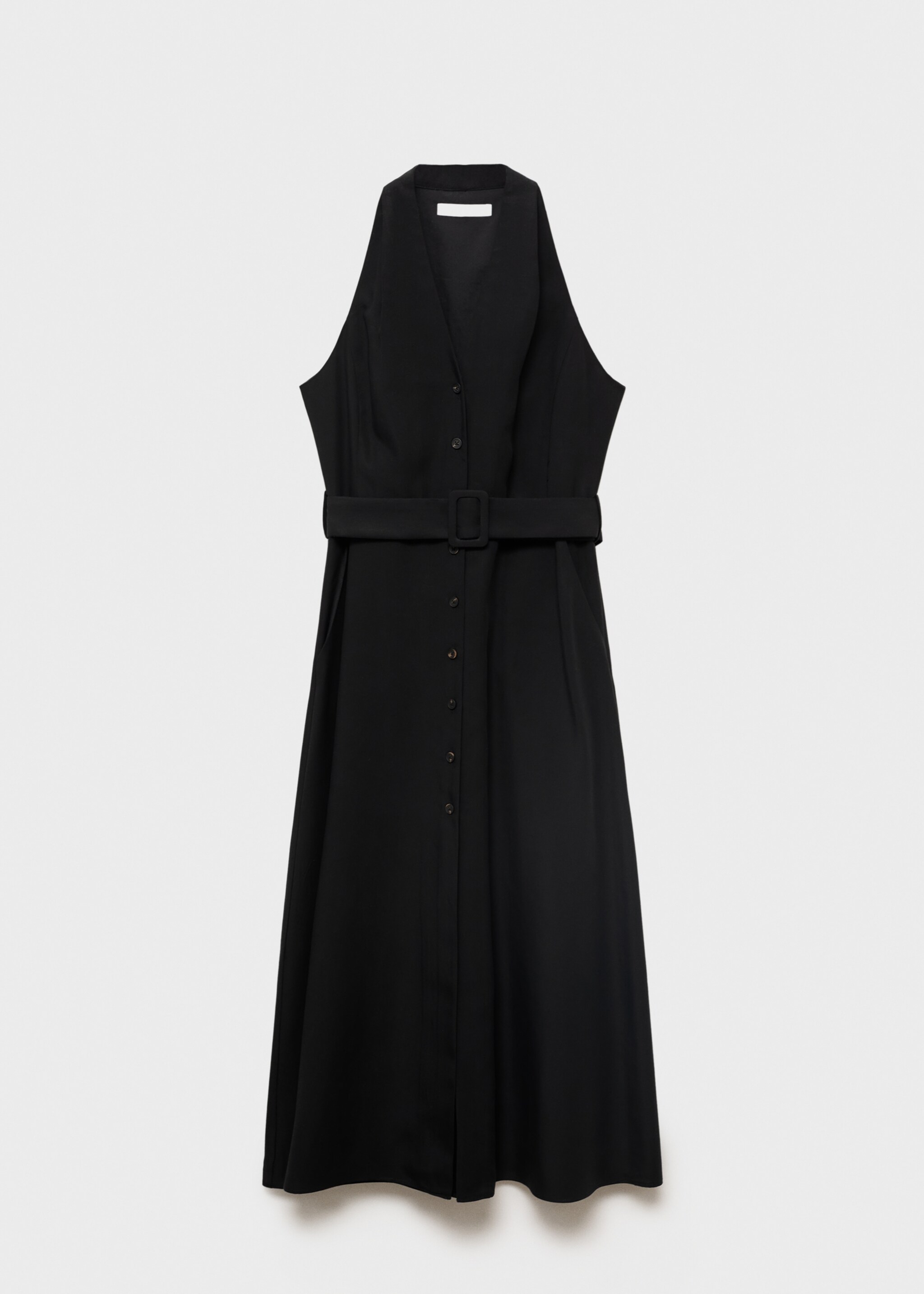 Lyocell dress with belt - Article without model