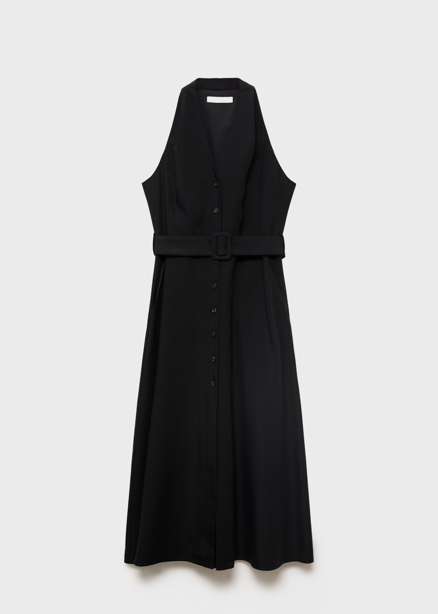 Lyocell dress with belt - Article without model