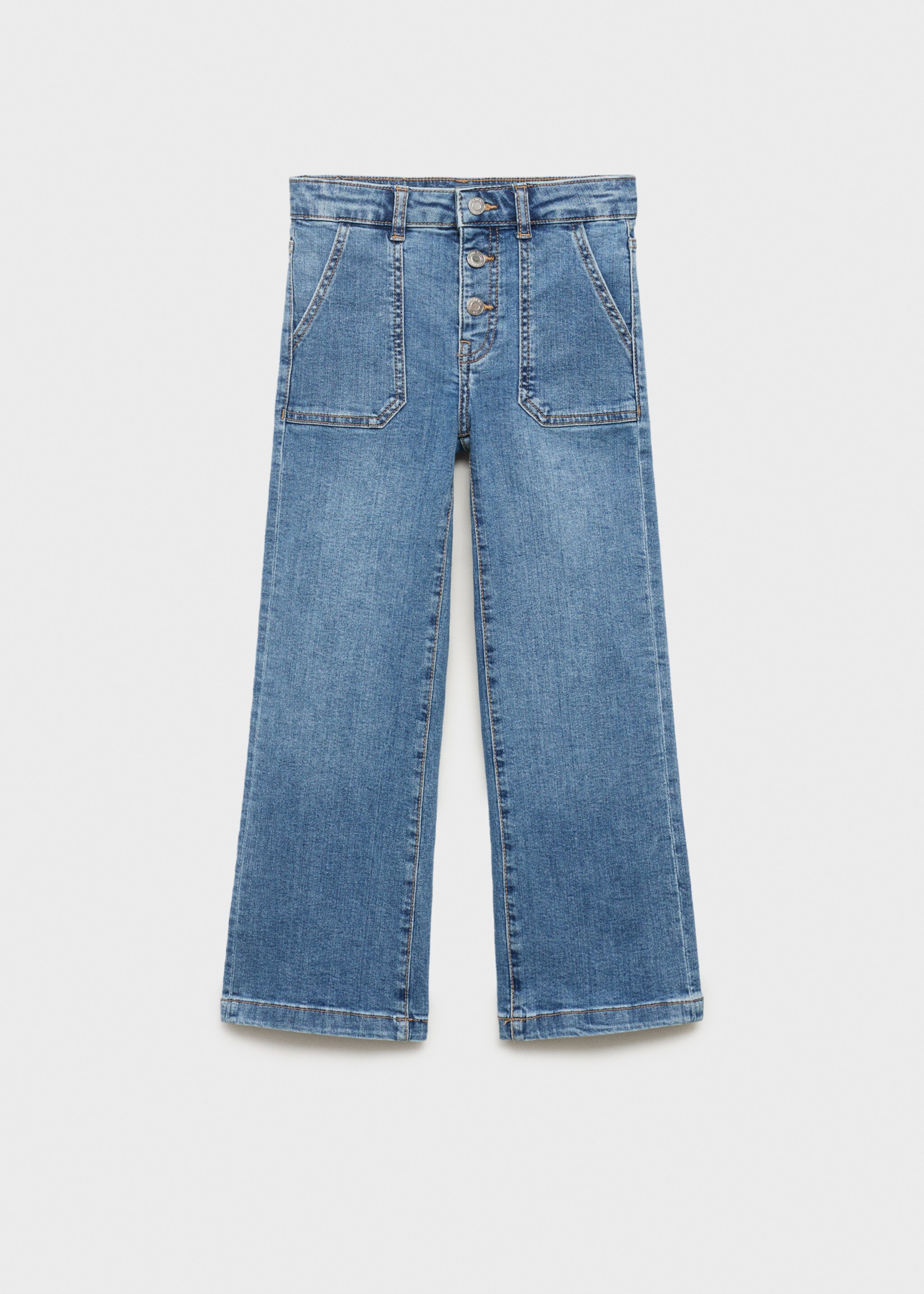 Culotte jeans with pockets - Article without model
