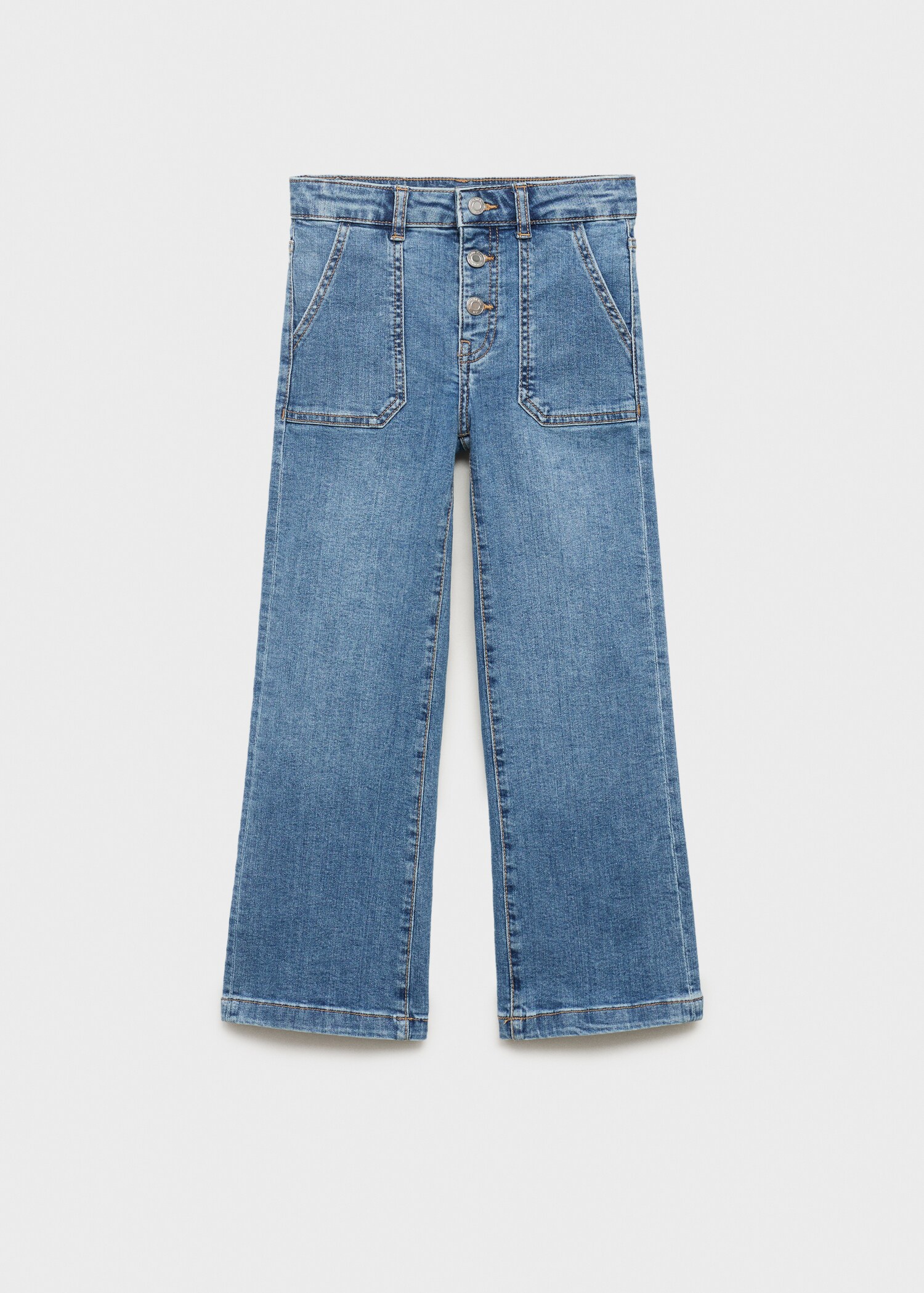 Culotte jeans with pockets - Article without model