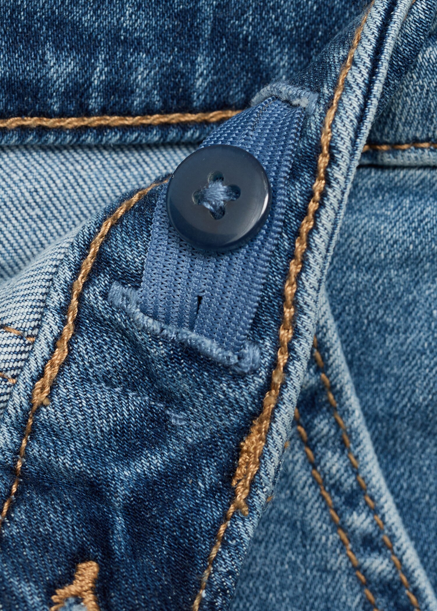 Culotte jeans with pockets - Details of the article 8