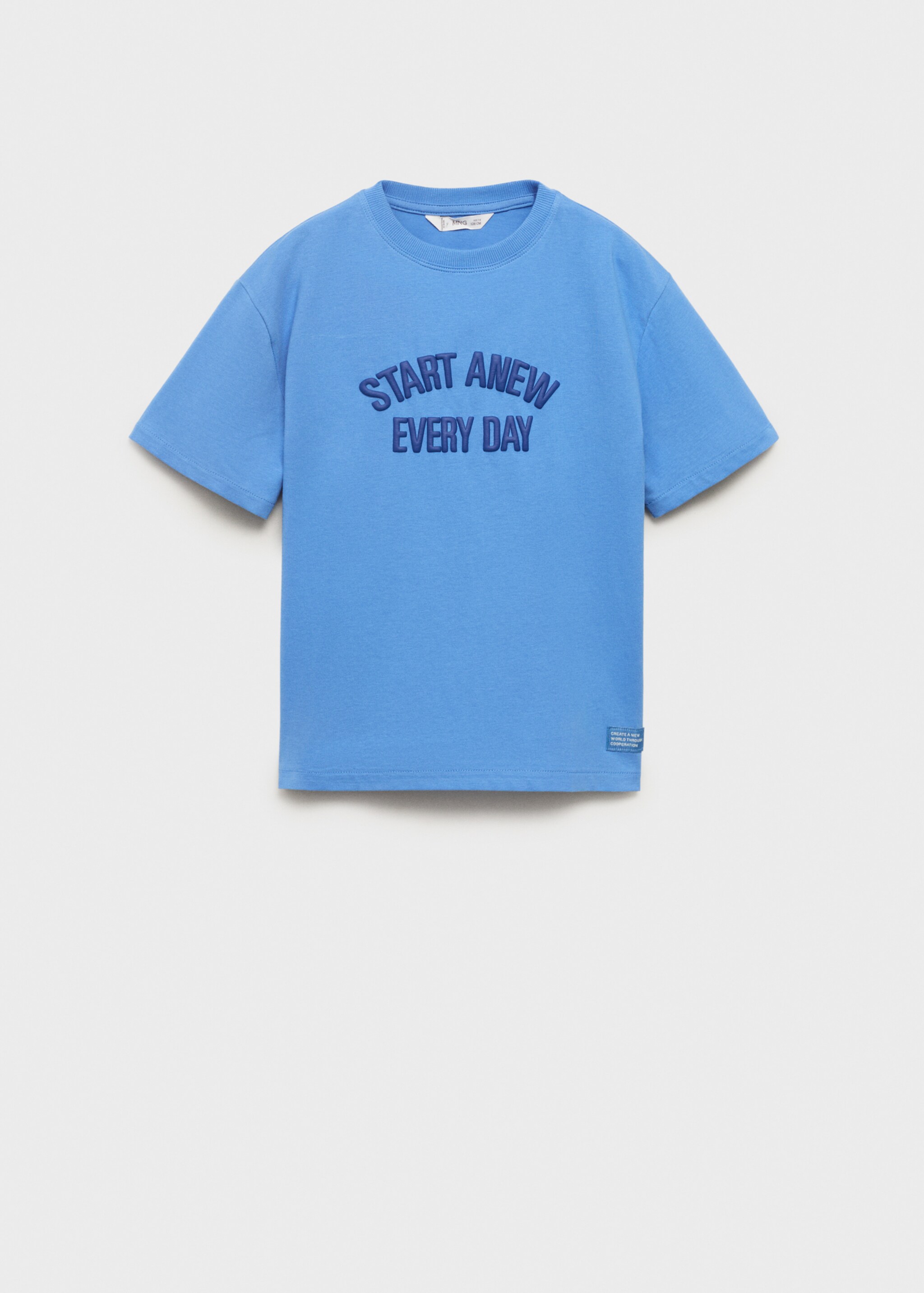Embossed design T-shirt - Article without model