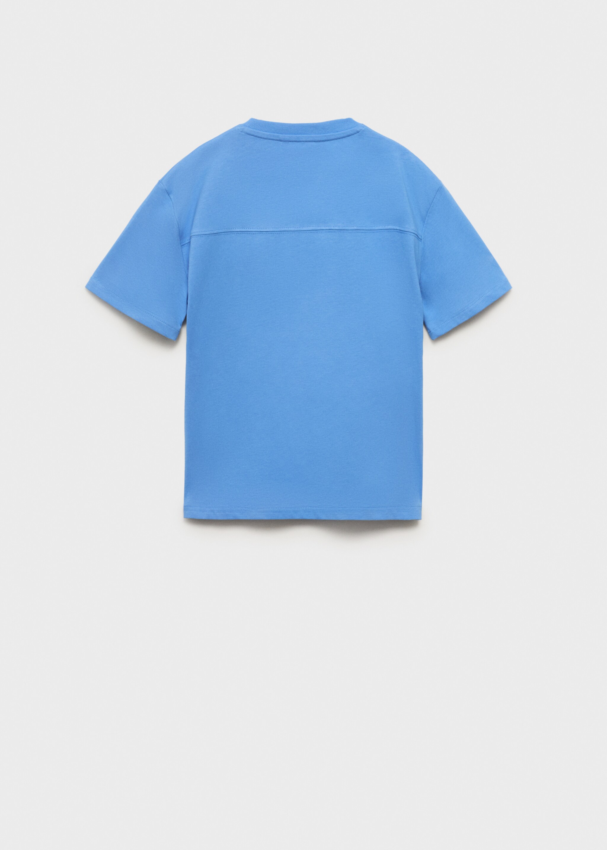 Embossed design T-shirt - Reverse of the article