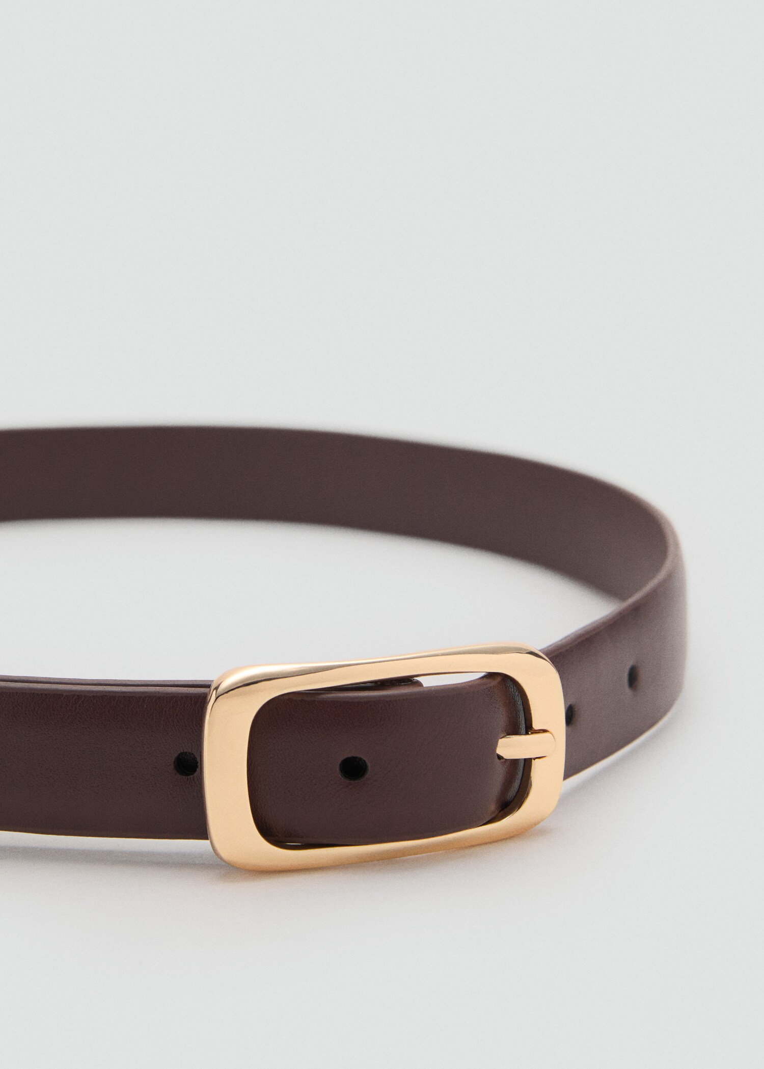 Rectangular buckle belt - Details of the article 1