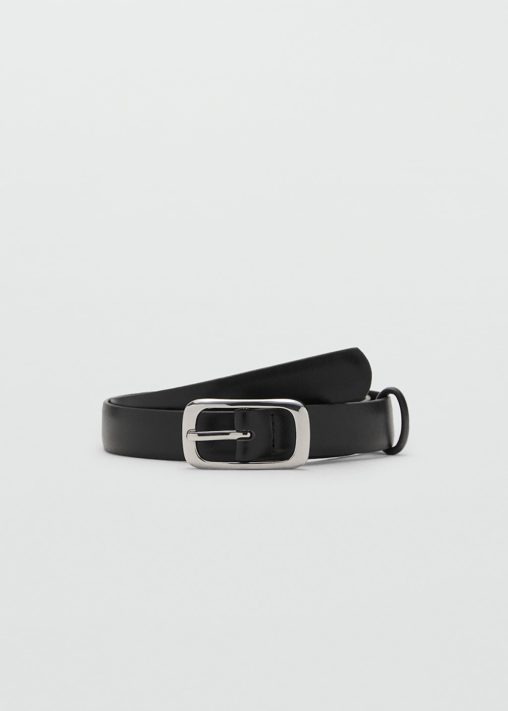 Cinturón hebilla rectangular