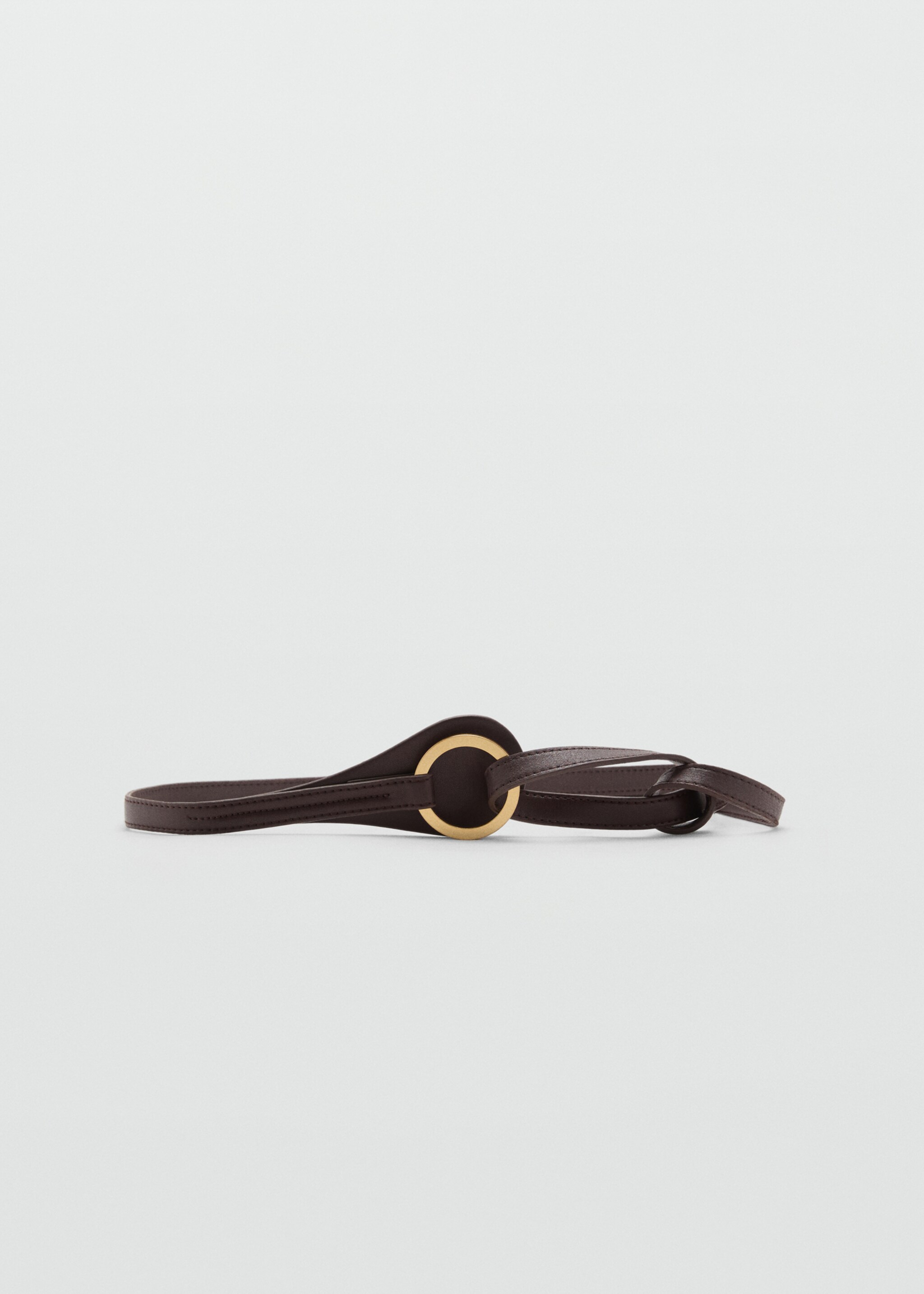 Maxi buckle thin belt - Article without model
