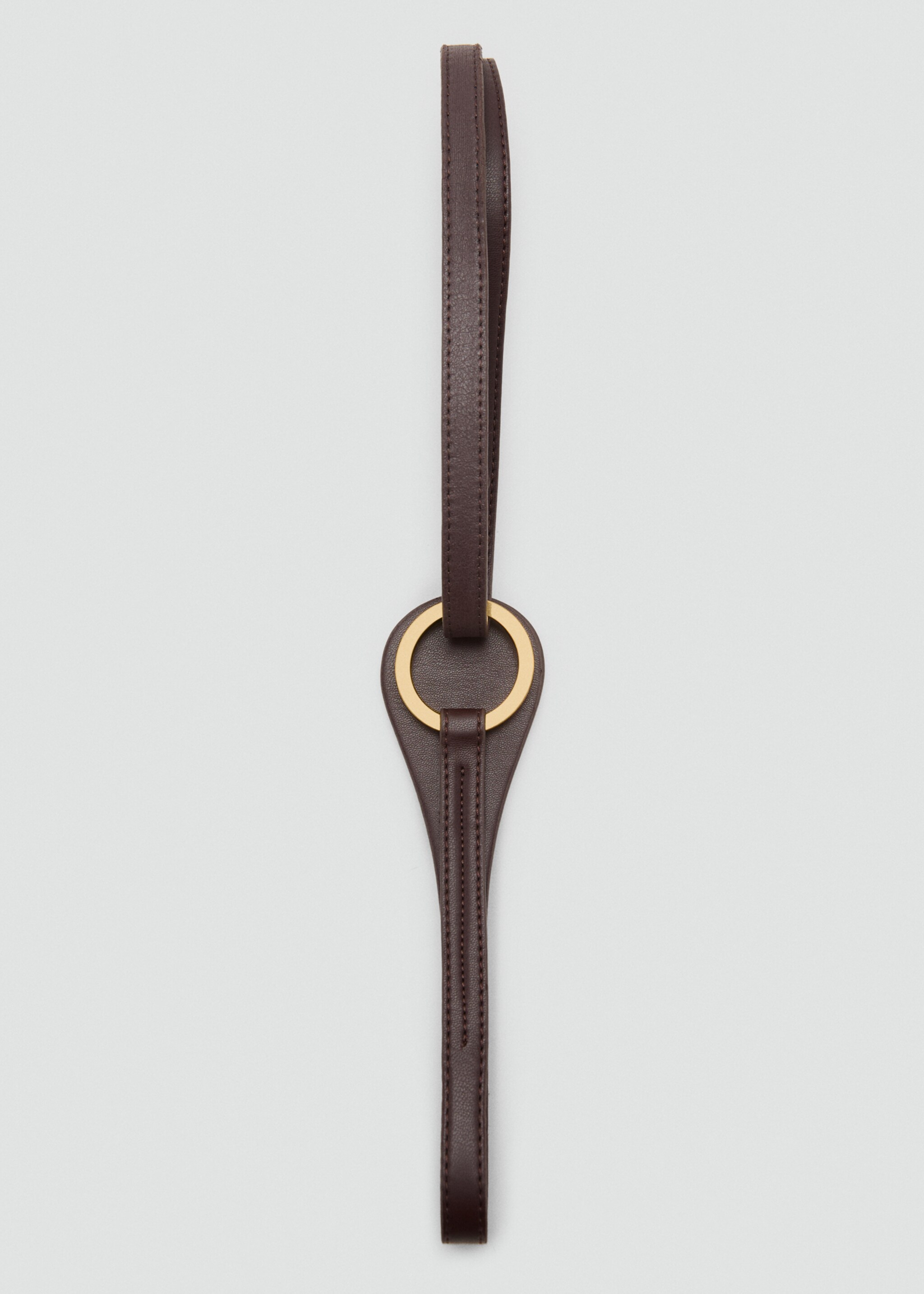 Maxi buckle thin belt - Details of the article 2