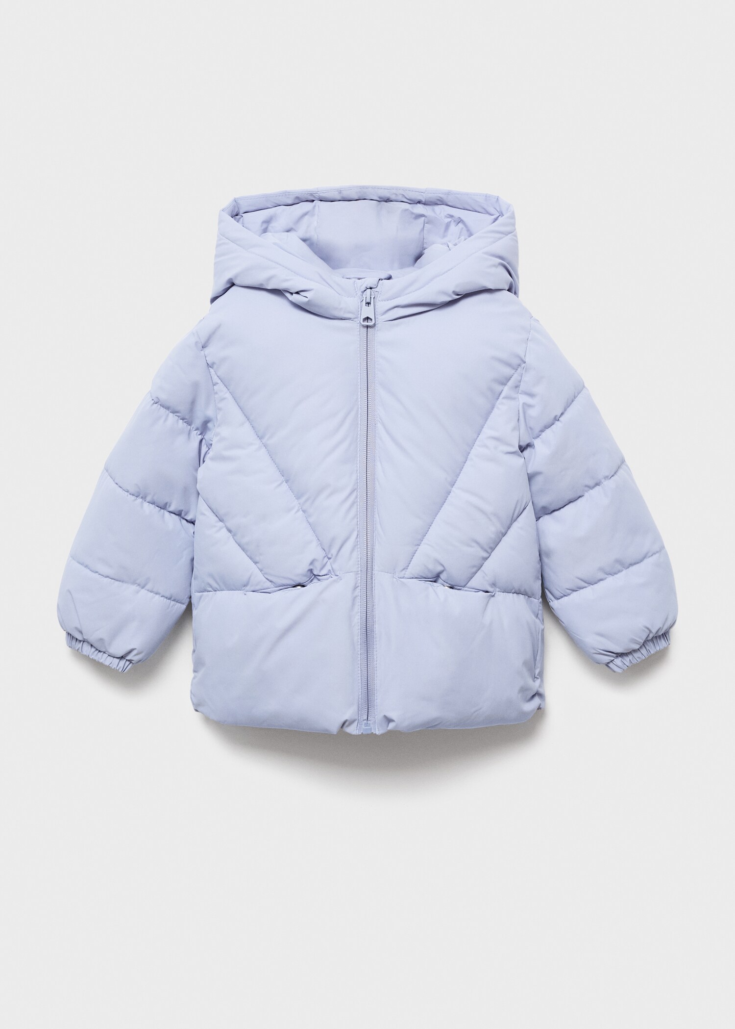 Anorak acolchado capucha Niños MANGO España (Península y Baleares)