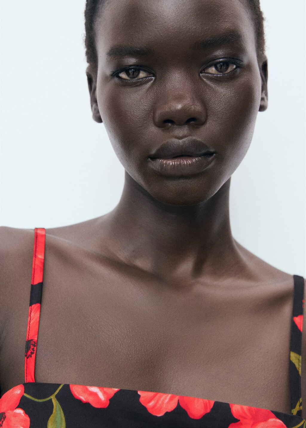 Mango Floral crop top