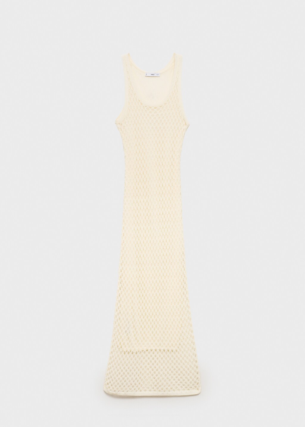 Mango Crochet long dress