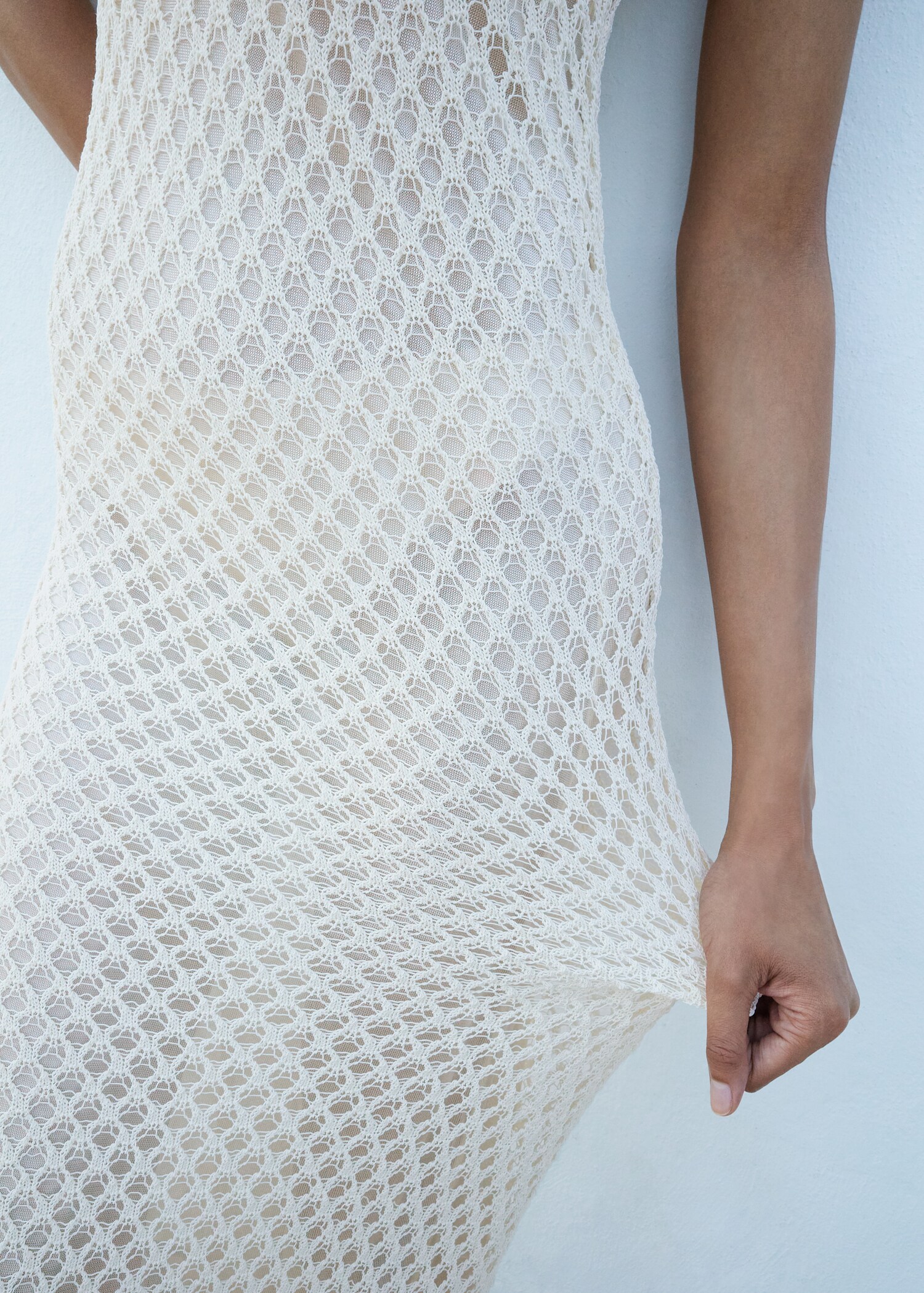 Crochet long dress - Details of the article 7