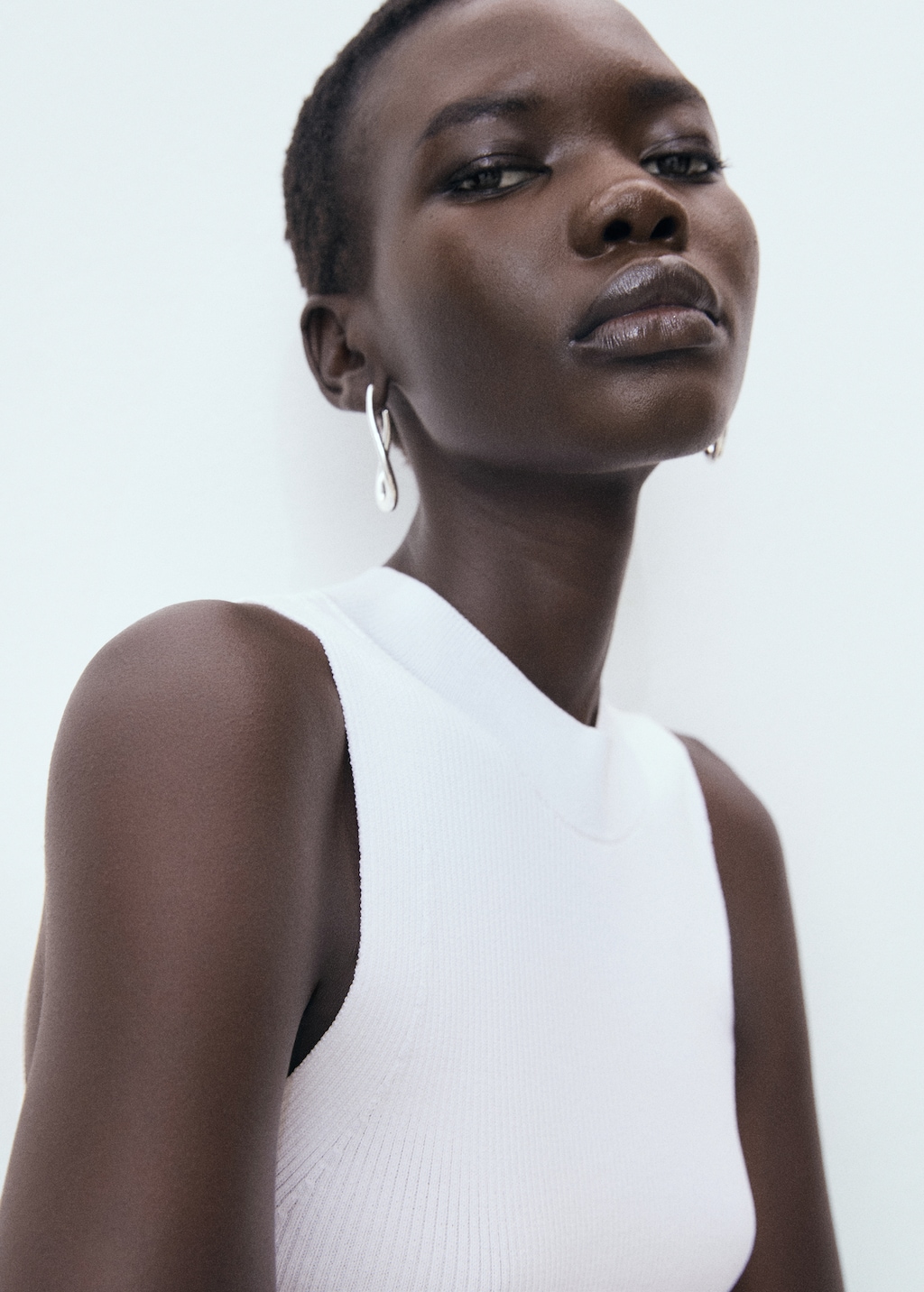 Ribbed knit top - Women | MANGO USA