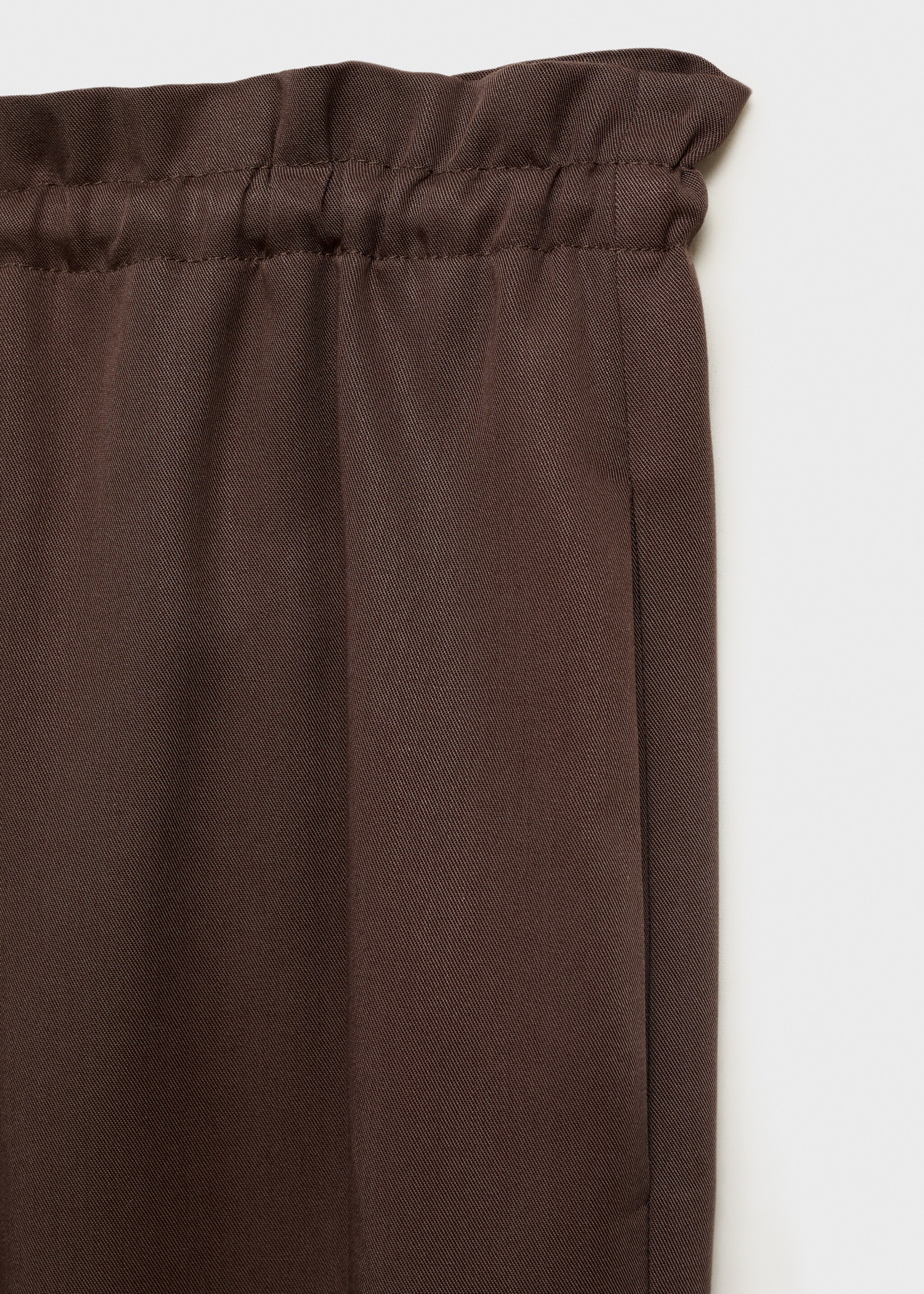 Pantalón lyocell wideleg lazo - Detalle del artículo 8