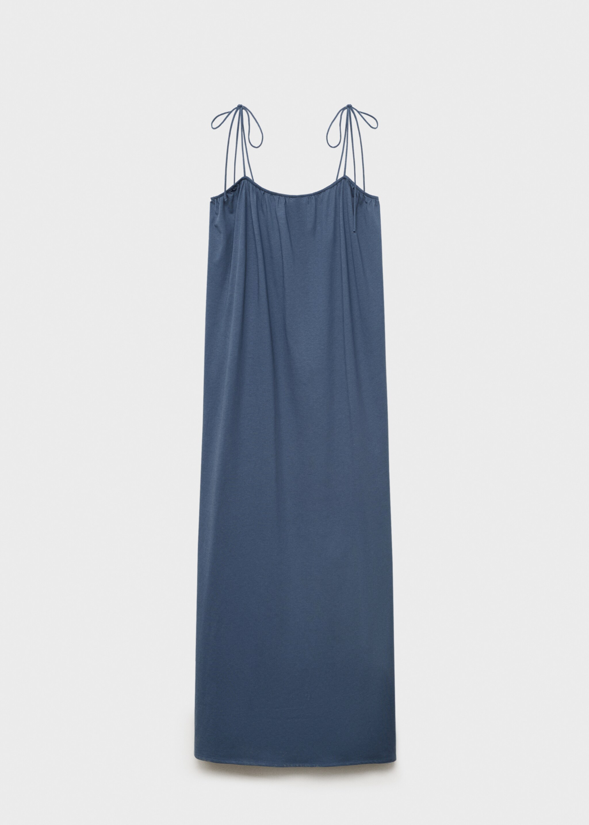 Vestido de algodão com laços - Artigo sem modelo