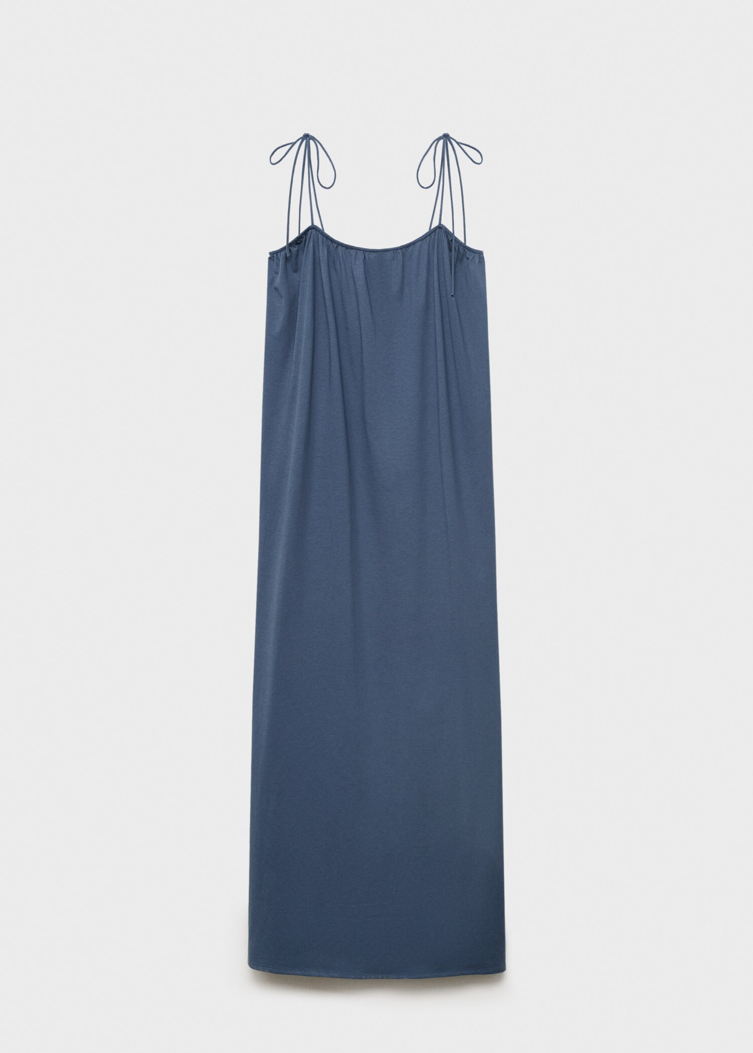 Vestido de algodão com laços - Artigo sem modelo