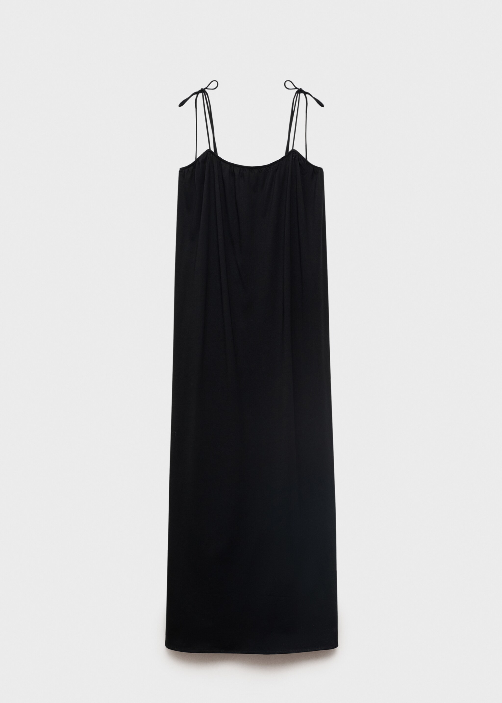 Vestido de algodão com laços - Artigo sem modelo
