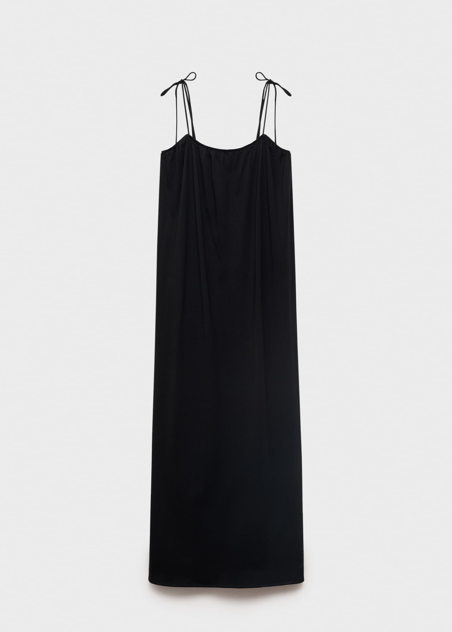 Vestido de algodão com laços - Artigo sem modelo
