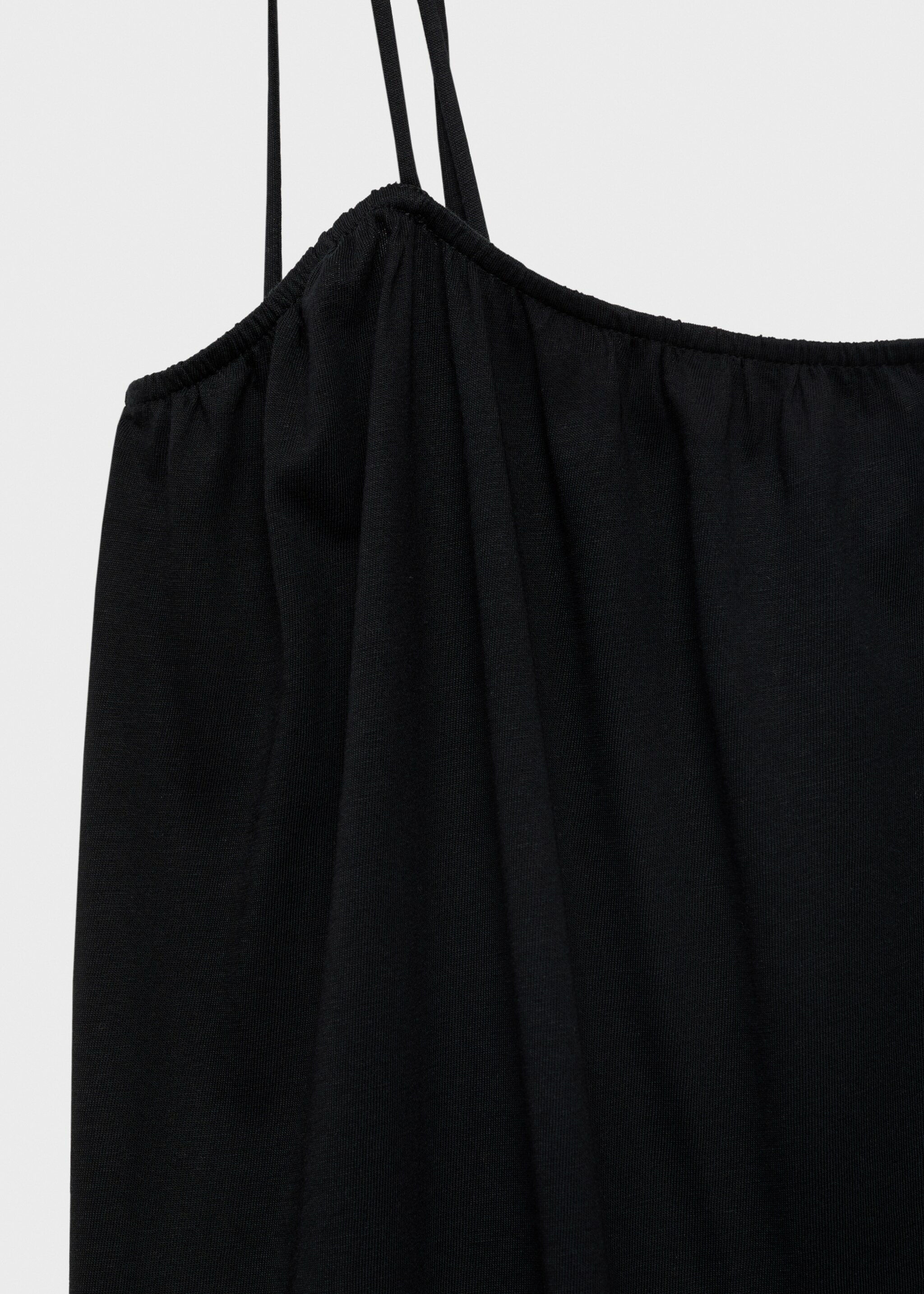 Vestido de algodão com laços - Pormenor do artigo 0