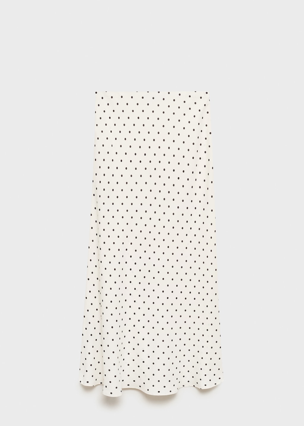 Mango Long polka-dot skirt