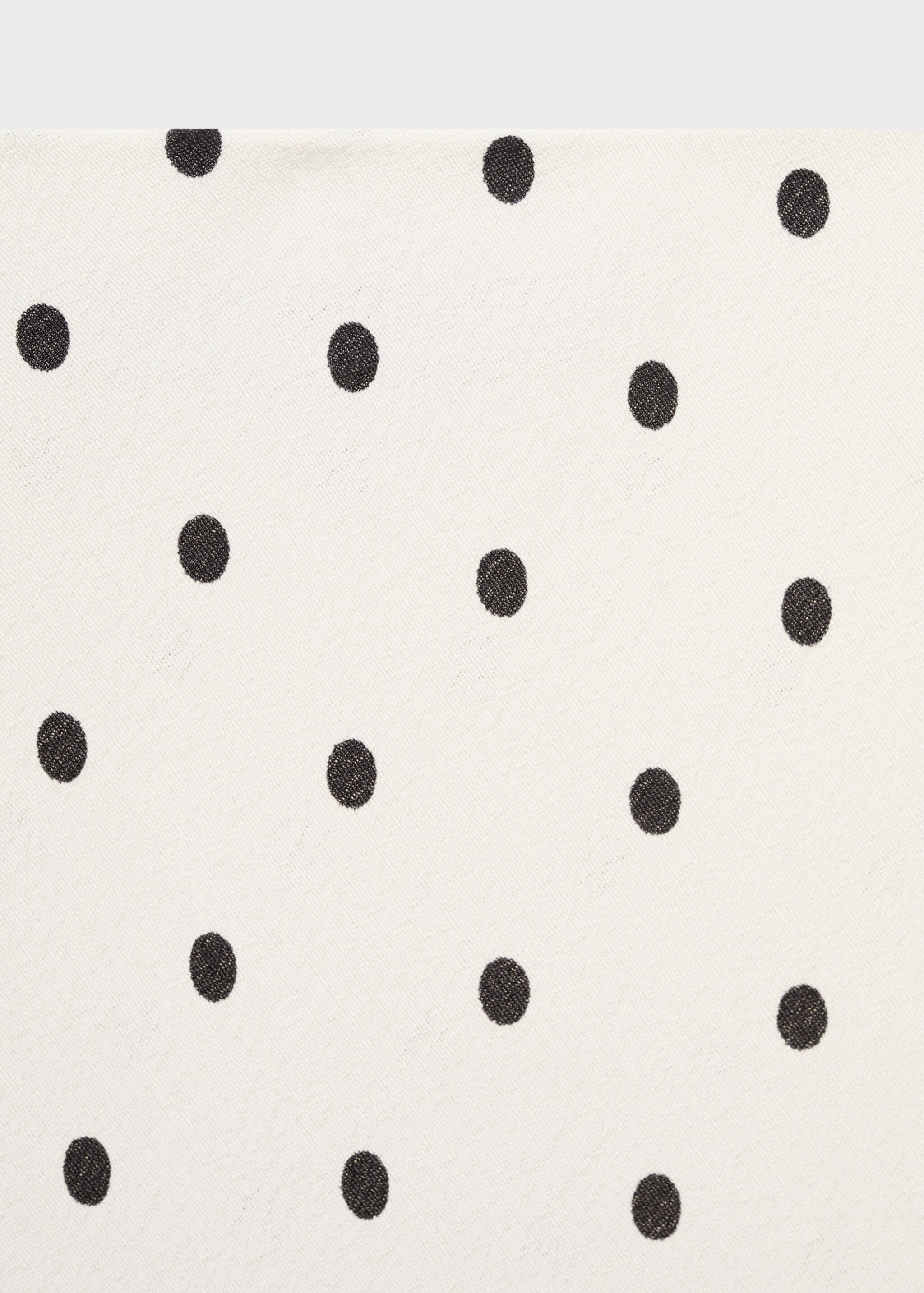 Long polka dot skirt - Details of the article 8
