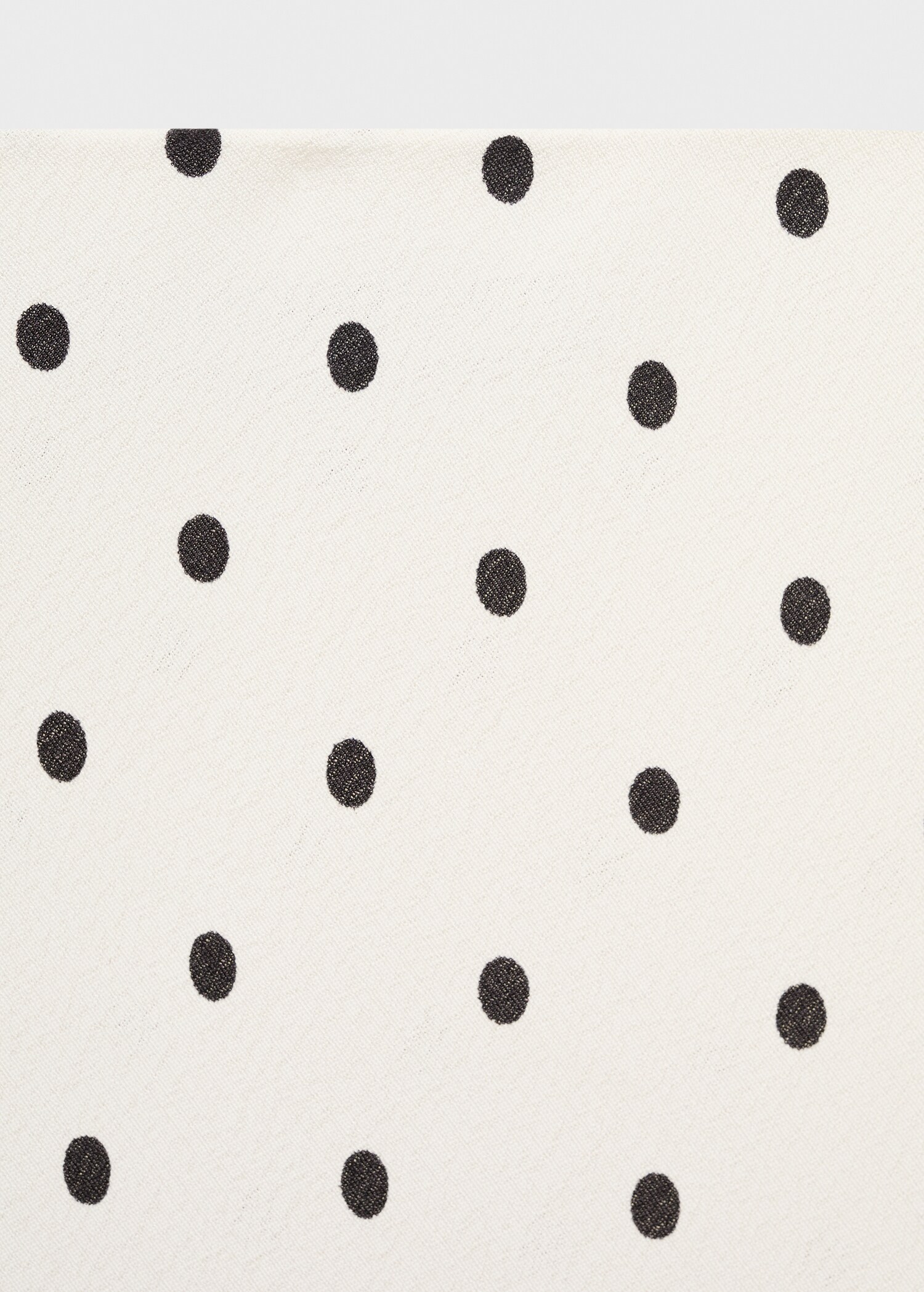 Long polka dot skirt - Details of the article 8