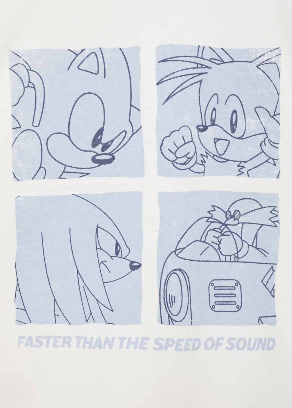 Sonic cotton t-shirt