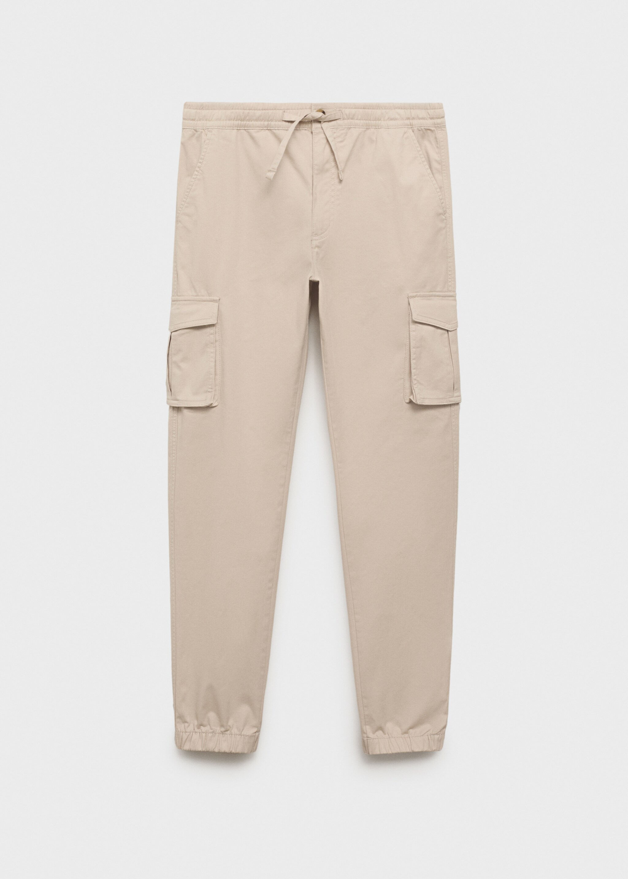 Cargo joggers with drawstring - Article without model
