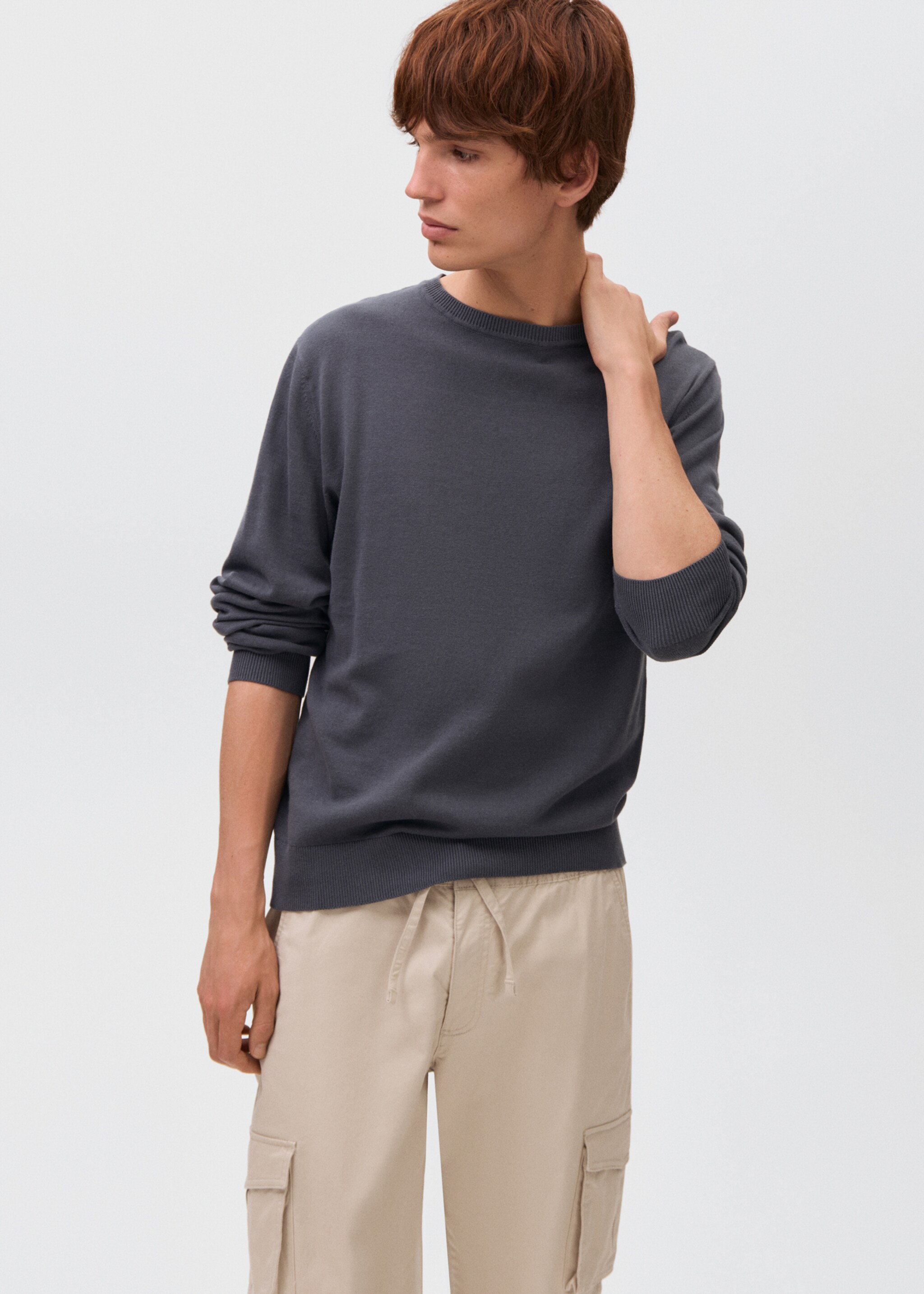 Cargo joggers with drawstring - Details of the article 1