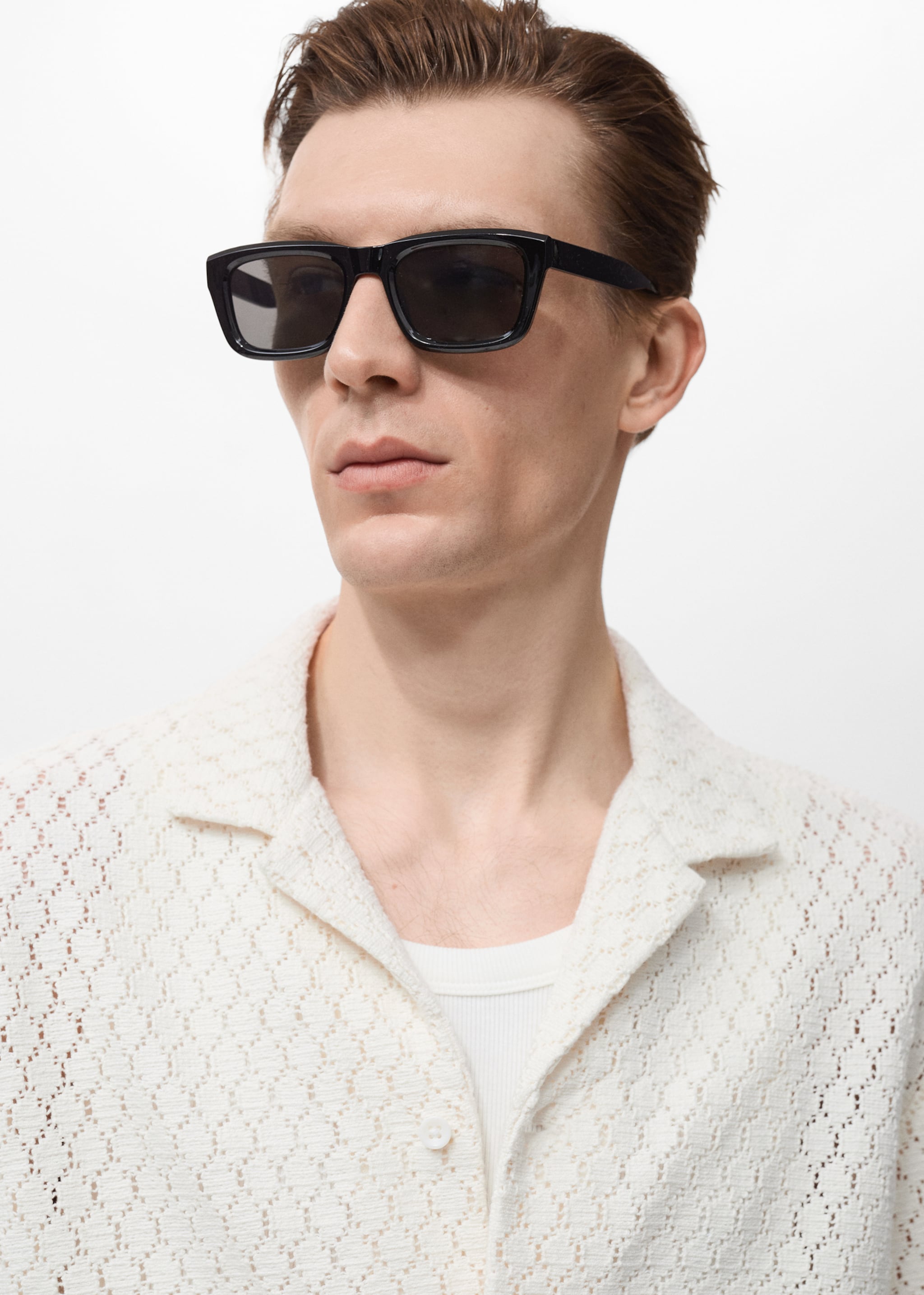 Chemise coton détails ajourés - Détail de l'article 1