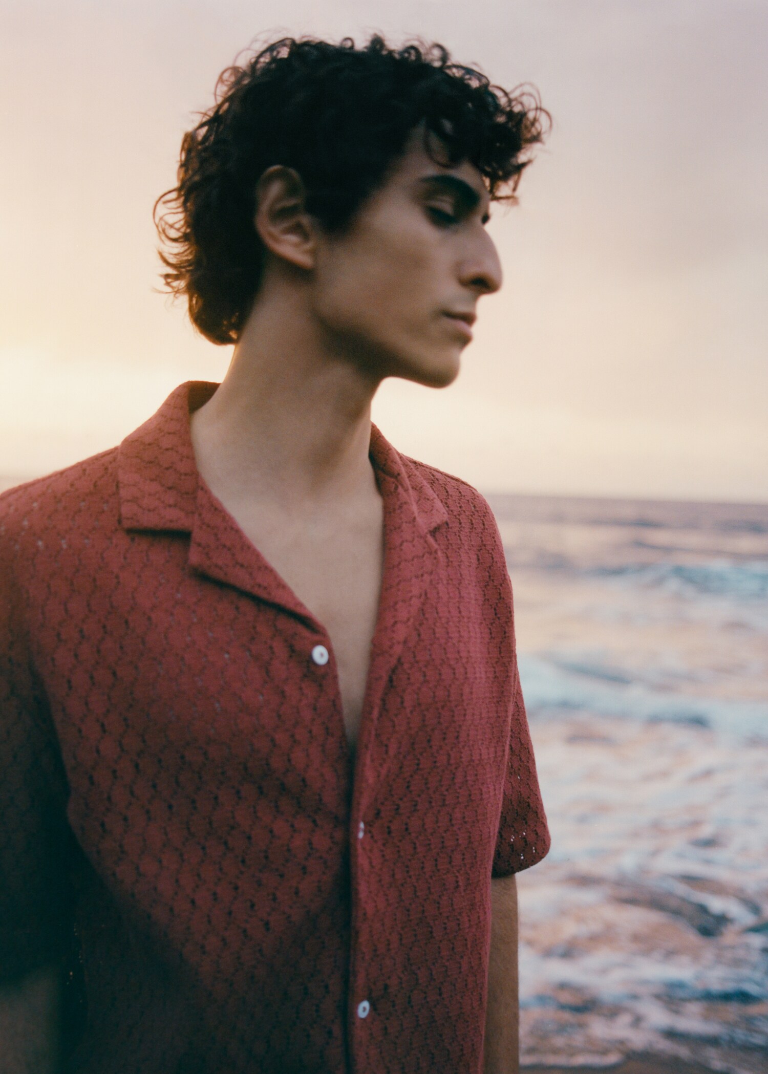 Cotton blouse with openwork detail - Details of the article 5