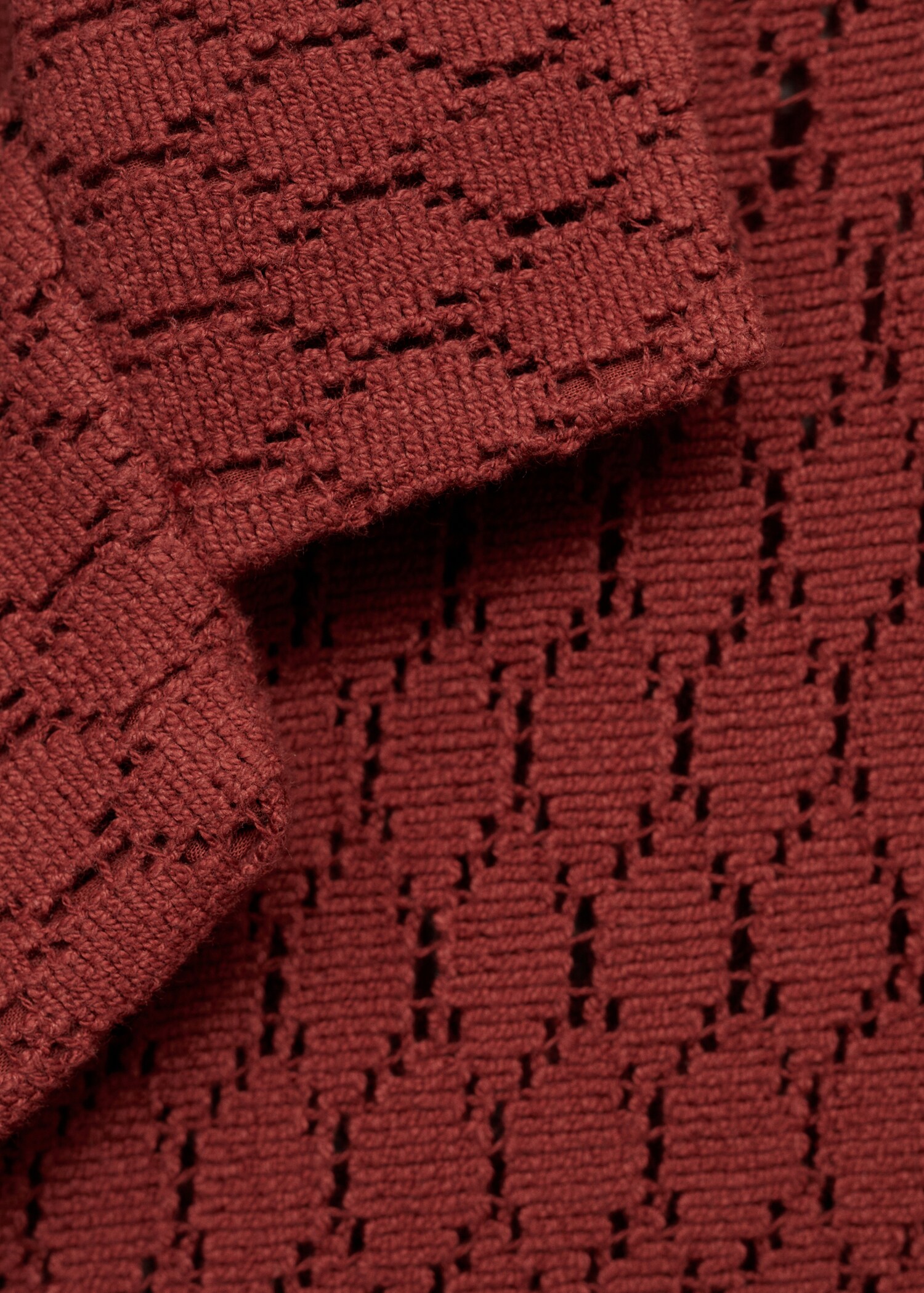 Cotton blouse with openwork detail - Details of the article 8