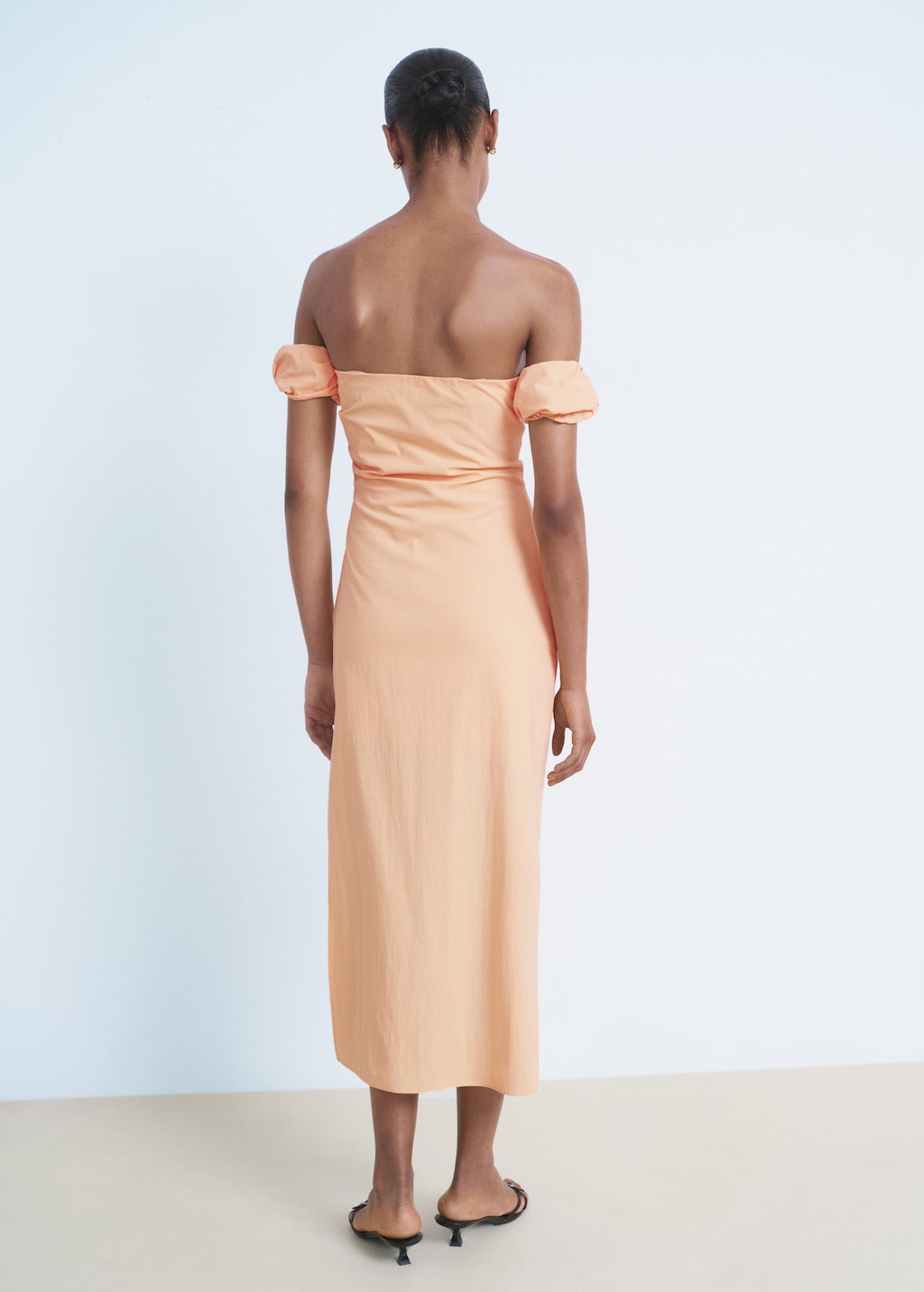 Strapless midi-dress - image 3