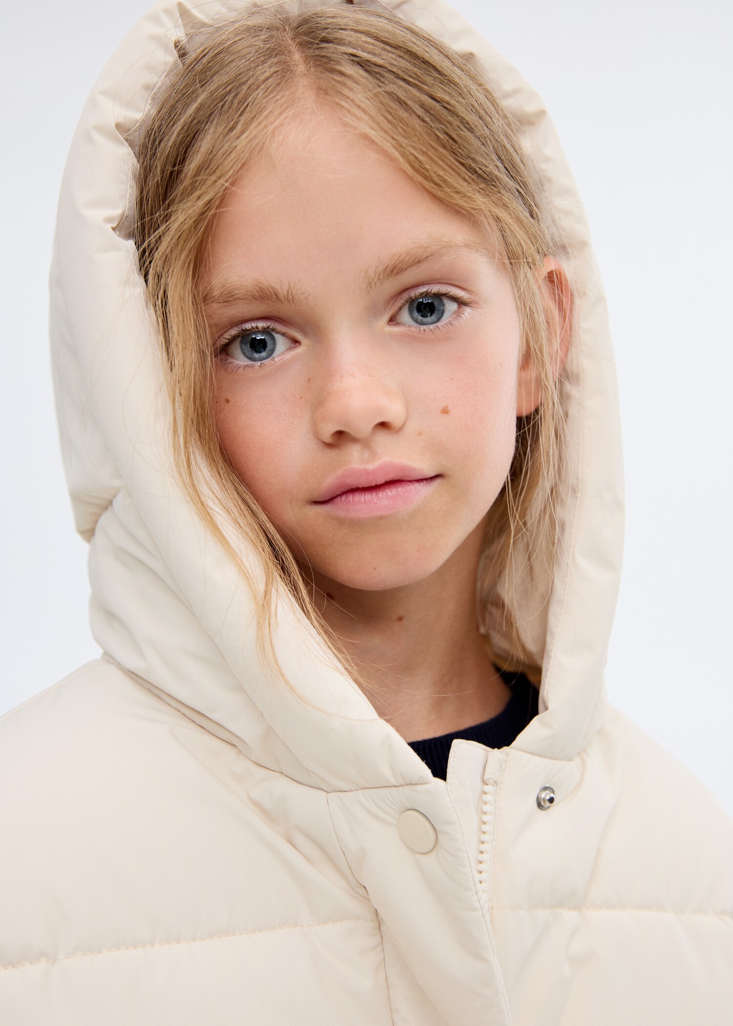 Hooded liner quilted coat - Medium plane