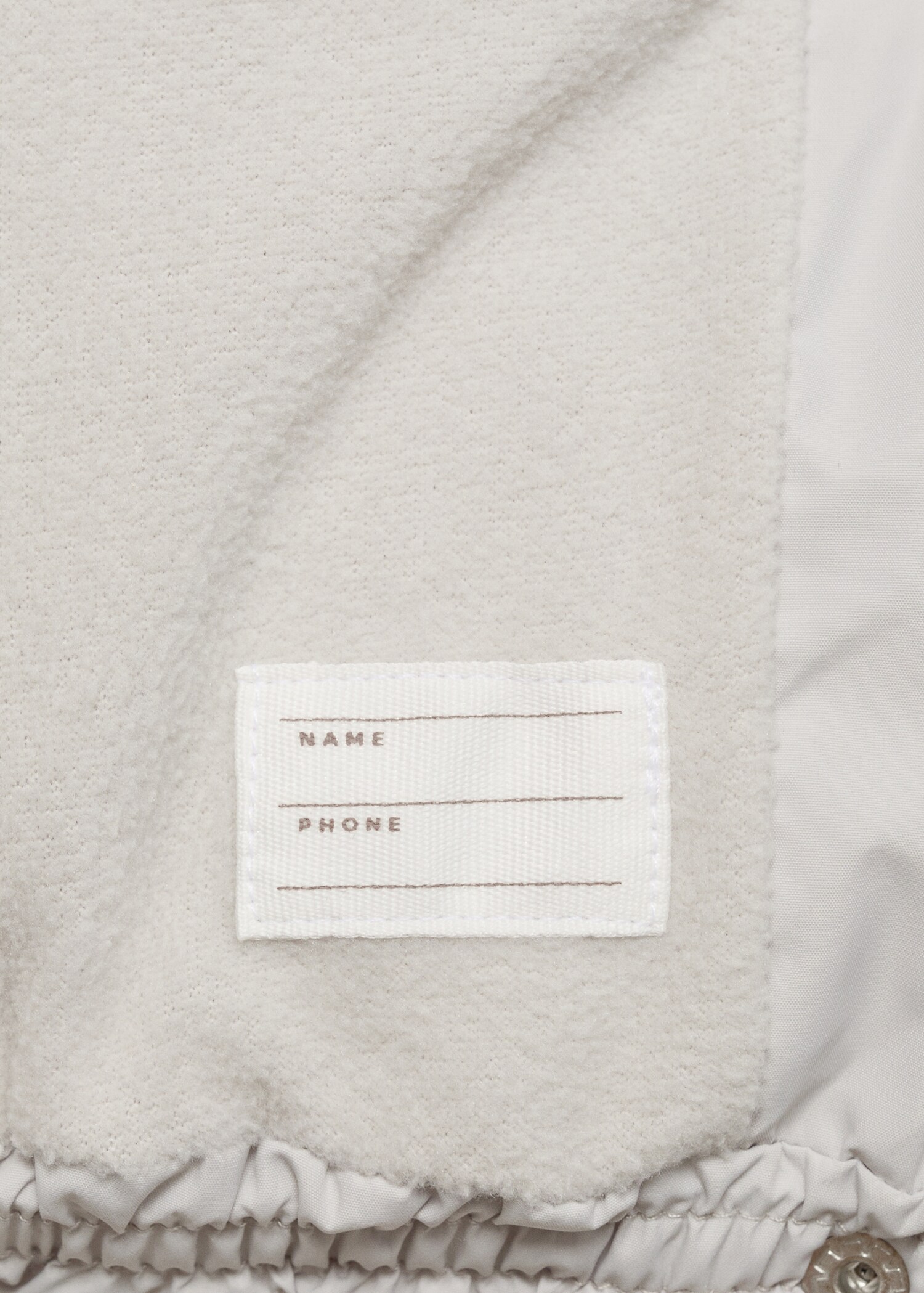 Manteau capuche doublure matelassée - Détail de l'article 0