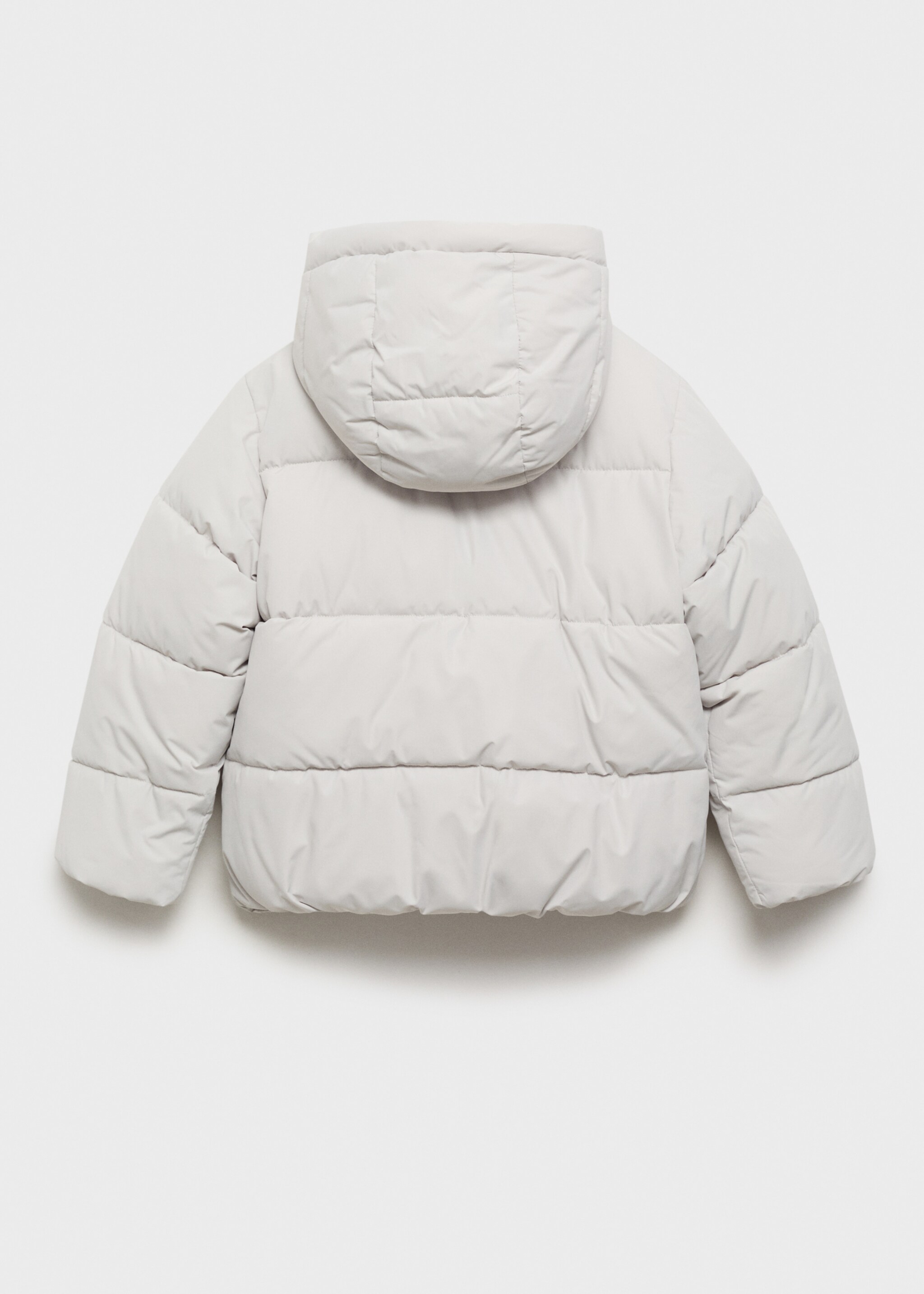 Manteau capuche doublure matelassée - Verso de l’article