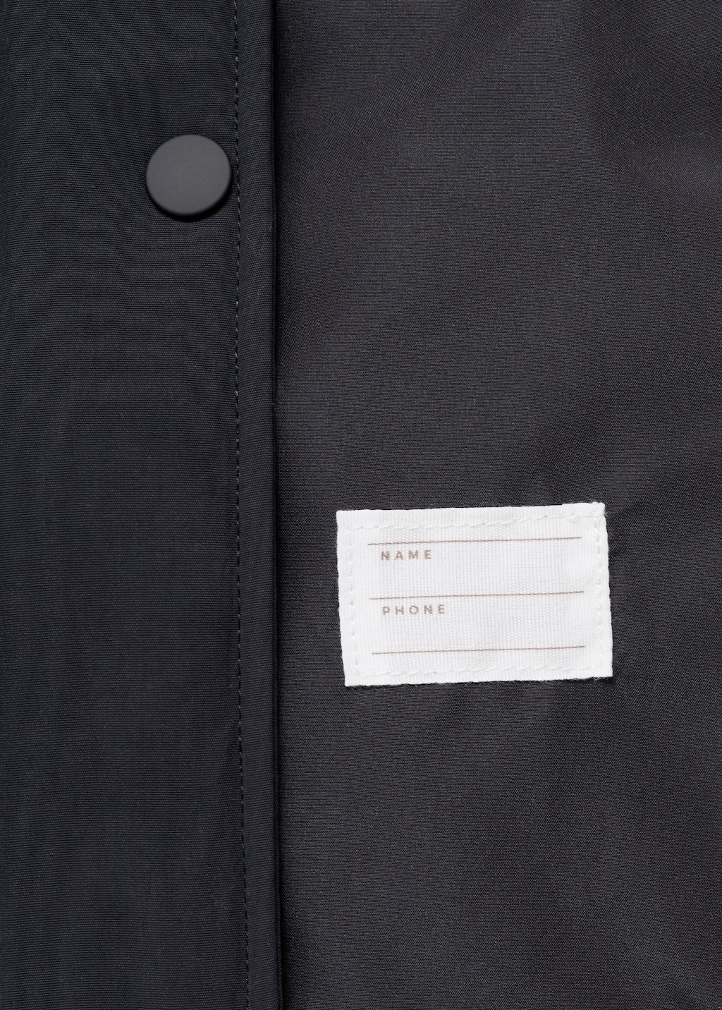 Oversized quilted anorak