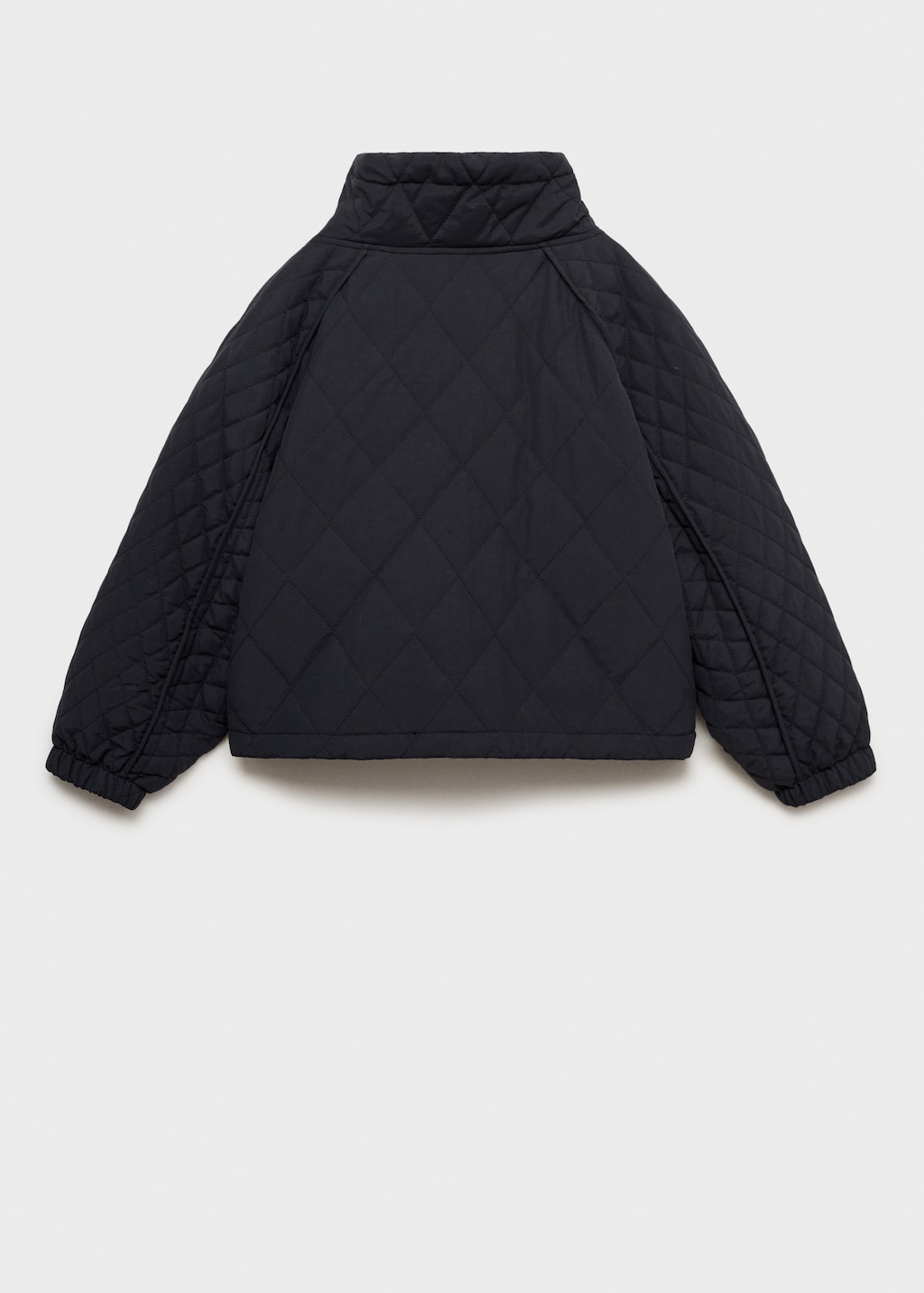 Oversized quilted anorak