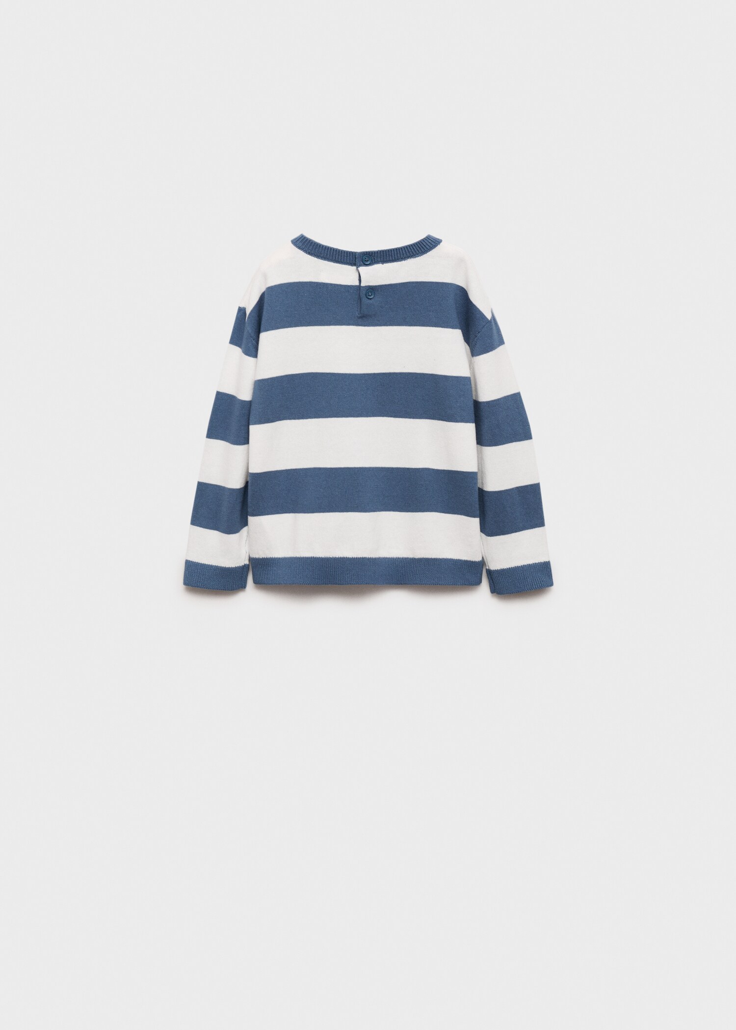 Jersey rayas algodón - Reverso del artículo