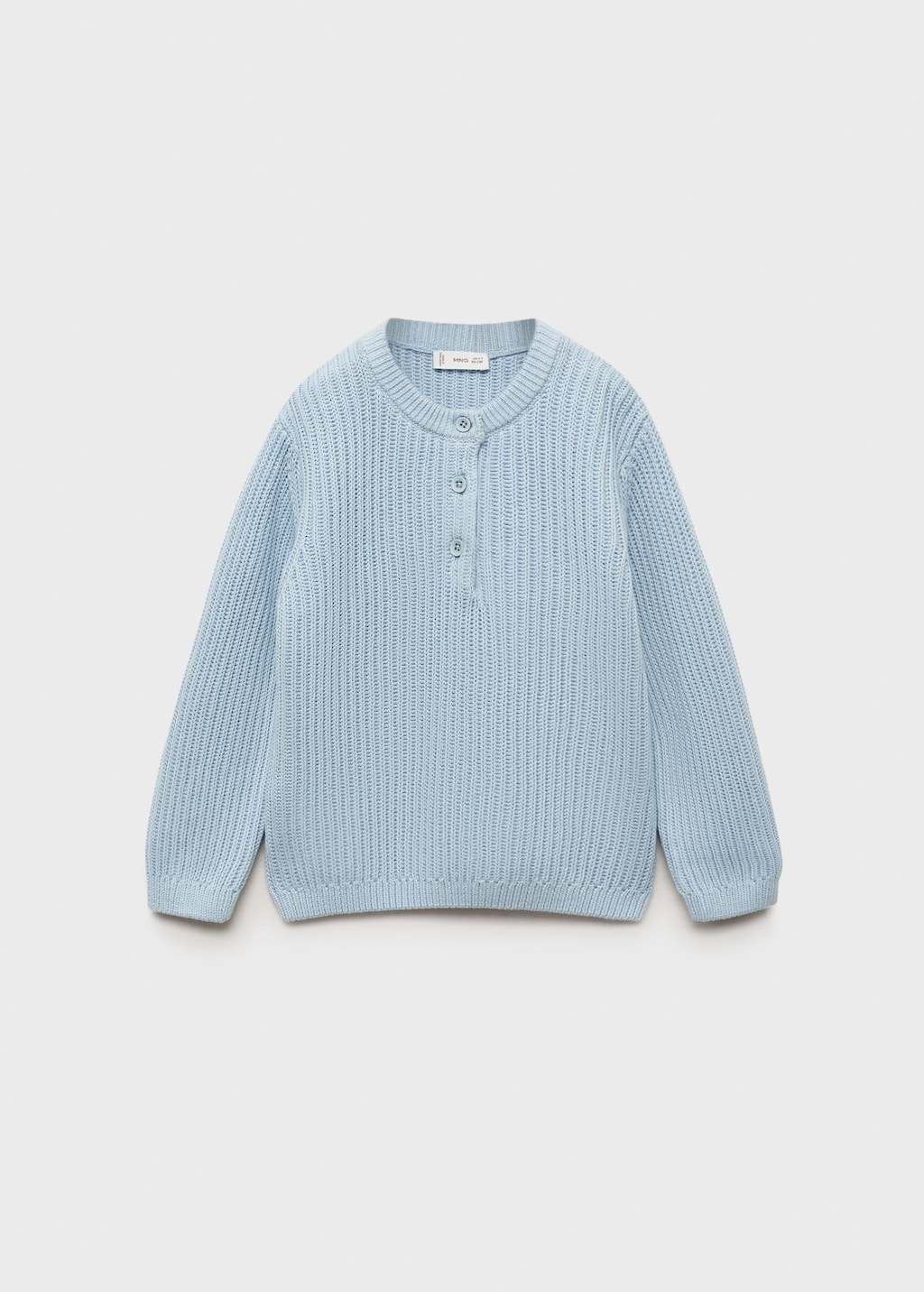 Knitted cotton sweater