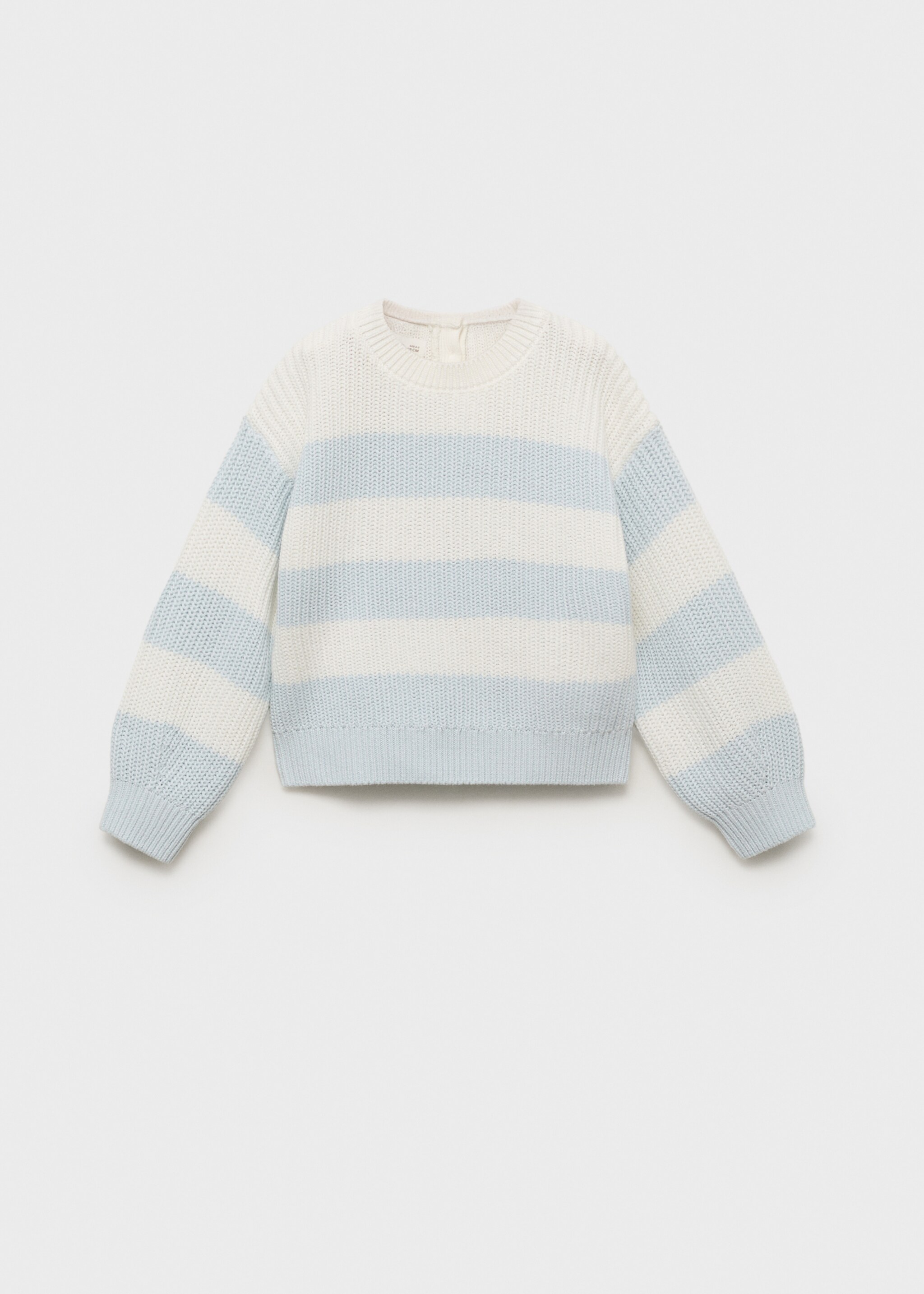Knit striped sweater - Article without model