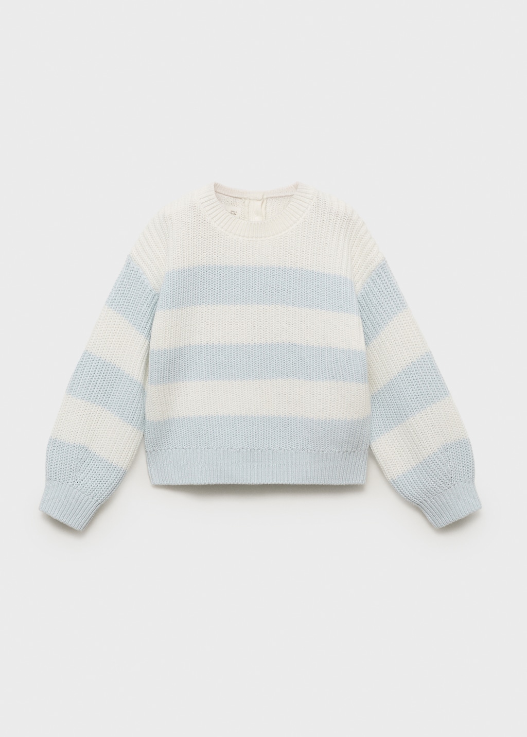 Knit striped sweater